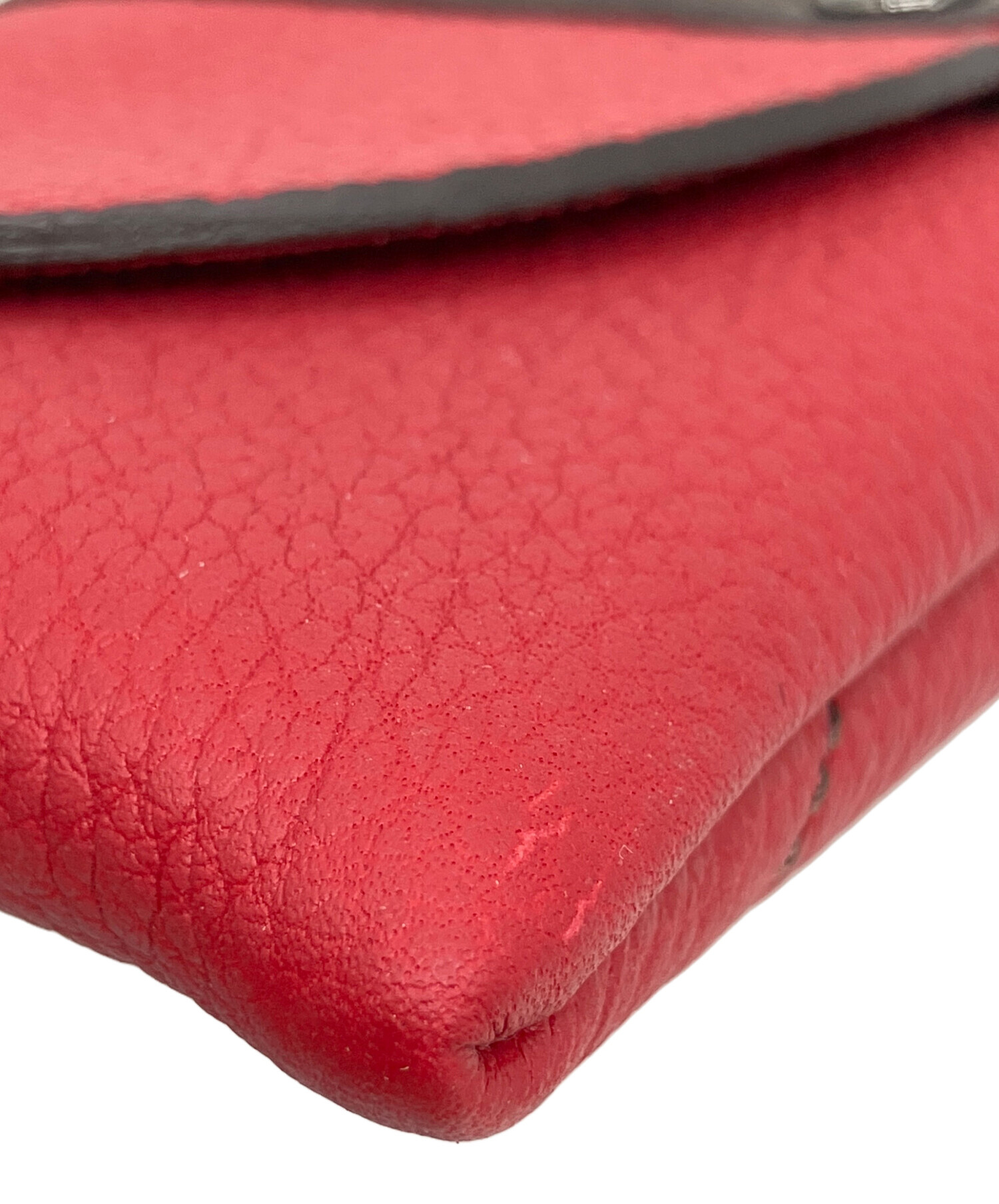 中古・古着通販】TIP ZONE (ティップゾーン) 長財布 レッド×ベージュ