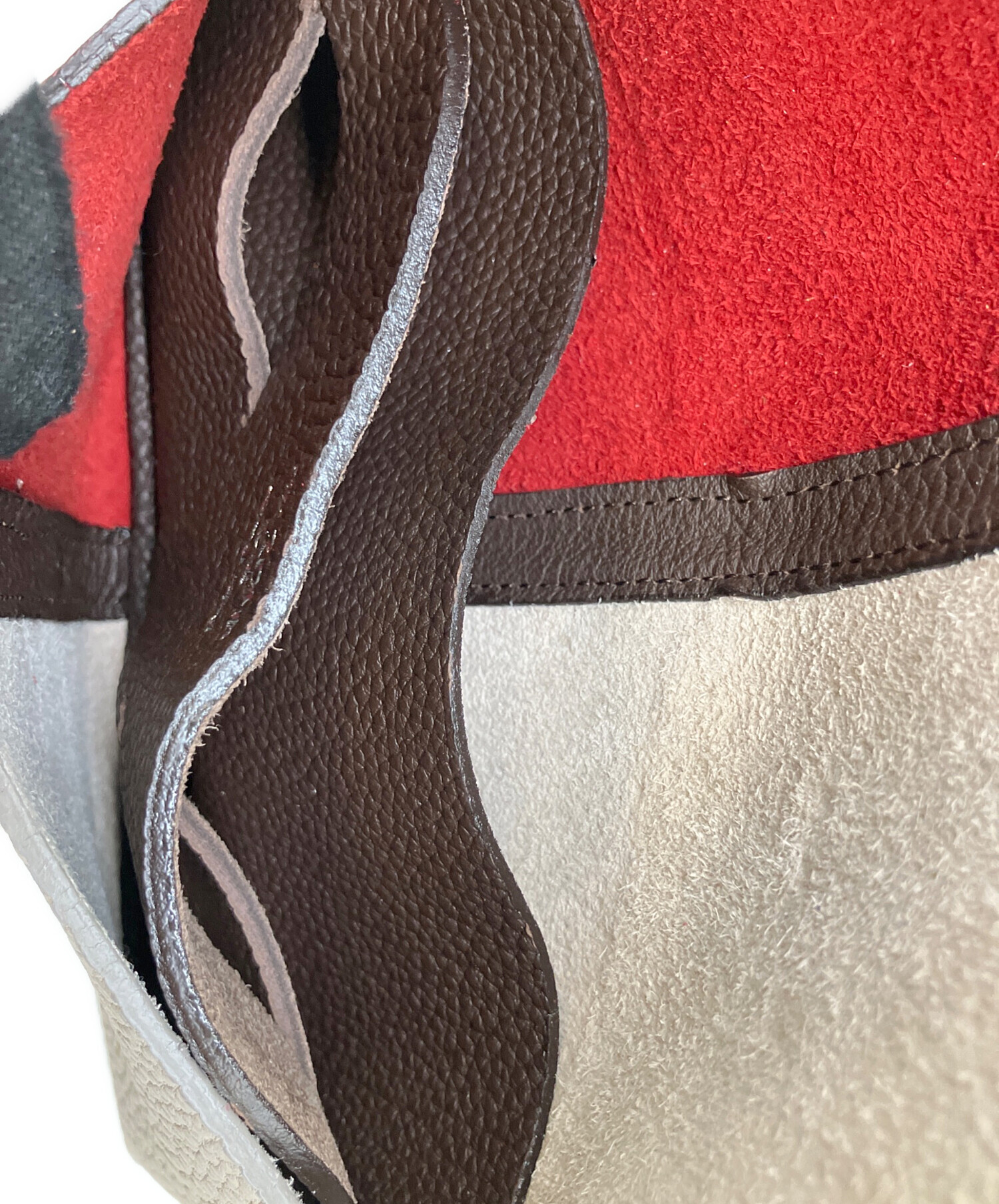 中古・古着通販】TIP ZONE (ティップゾーン) 長財布 レッド×ベージュ