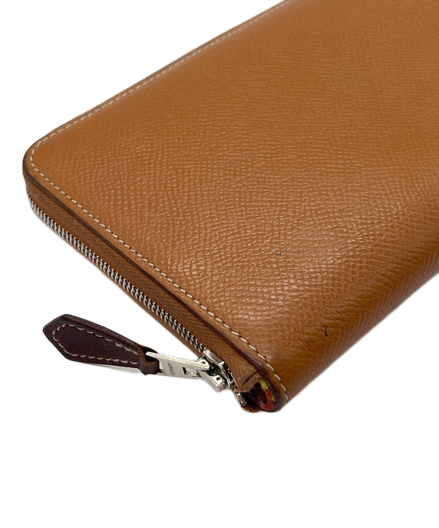 エルメス Cliquetis Finesse Multicolore シルク 切替 ニット レディース ブラウン HERMES 【中古】 【アパレル・小物】 エルメス Cliquetis Finesse Multicolore シルク 切替 ニット