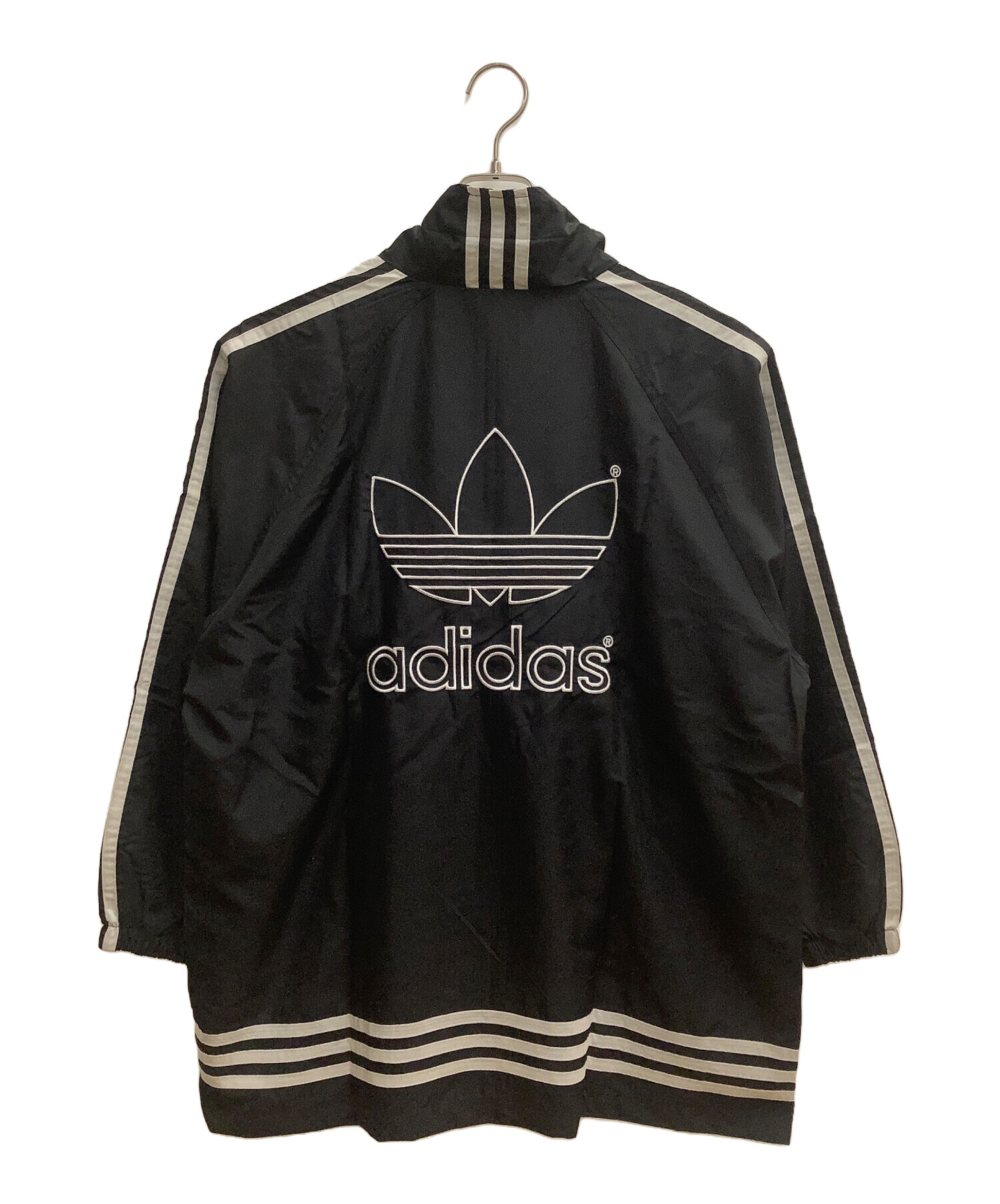 中古・古着通販】adidas (アディダス) ナイロンジャケット ブラック 