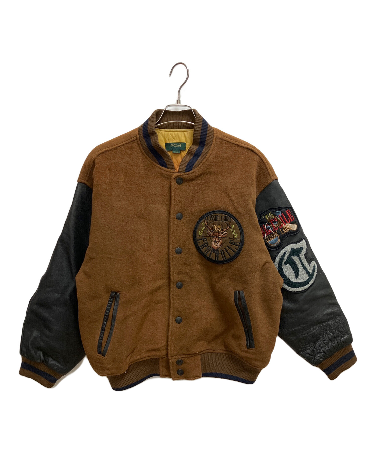 中古・古着通販】CROCODILE (クロコダイル) スタジャン ブラウン