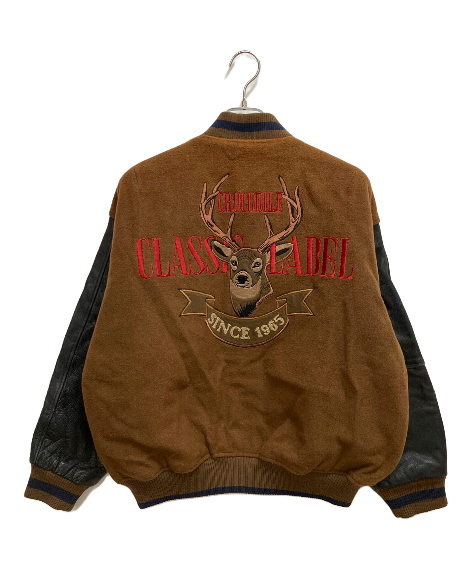 中古・古着通販】CROCODILE (クロコダイル) スタジャン ブラウン