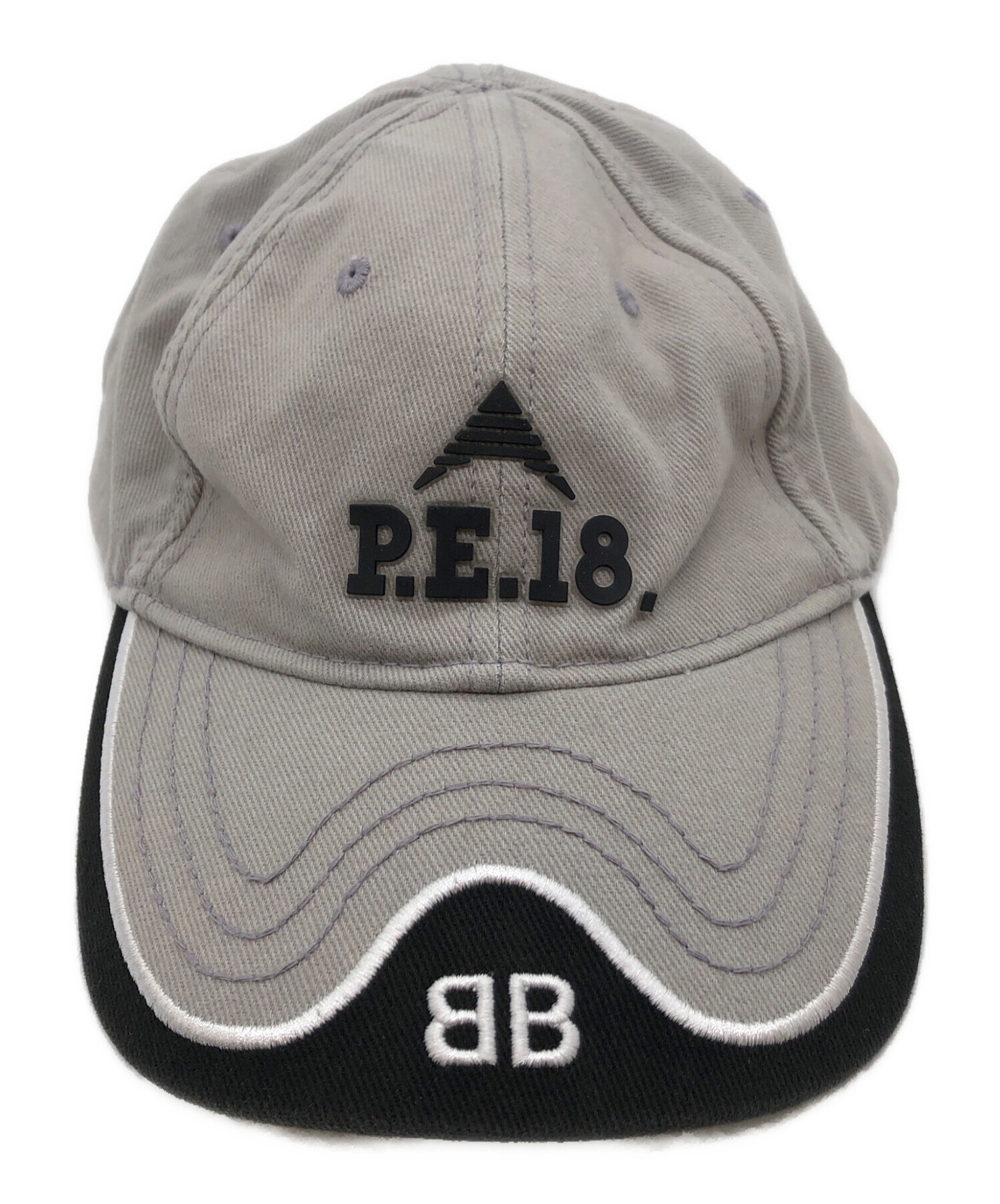 BALENCIAGA ベースボールキャップ グレー BALENCIAGA ベースボールキャップ グレー グレー（灰色）系 BALENCIAGA