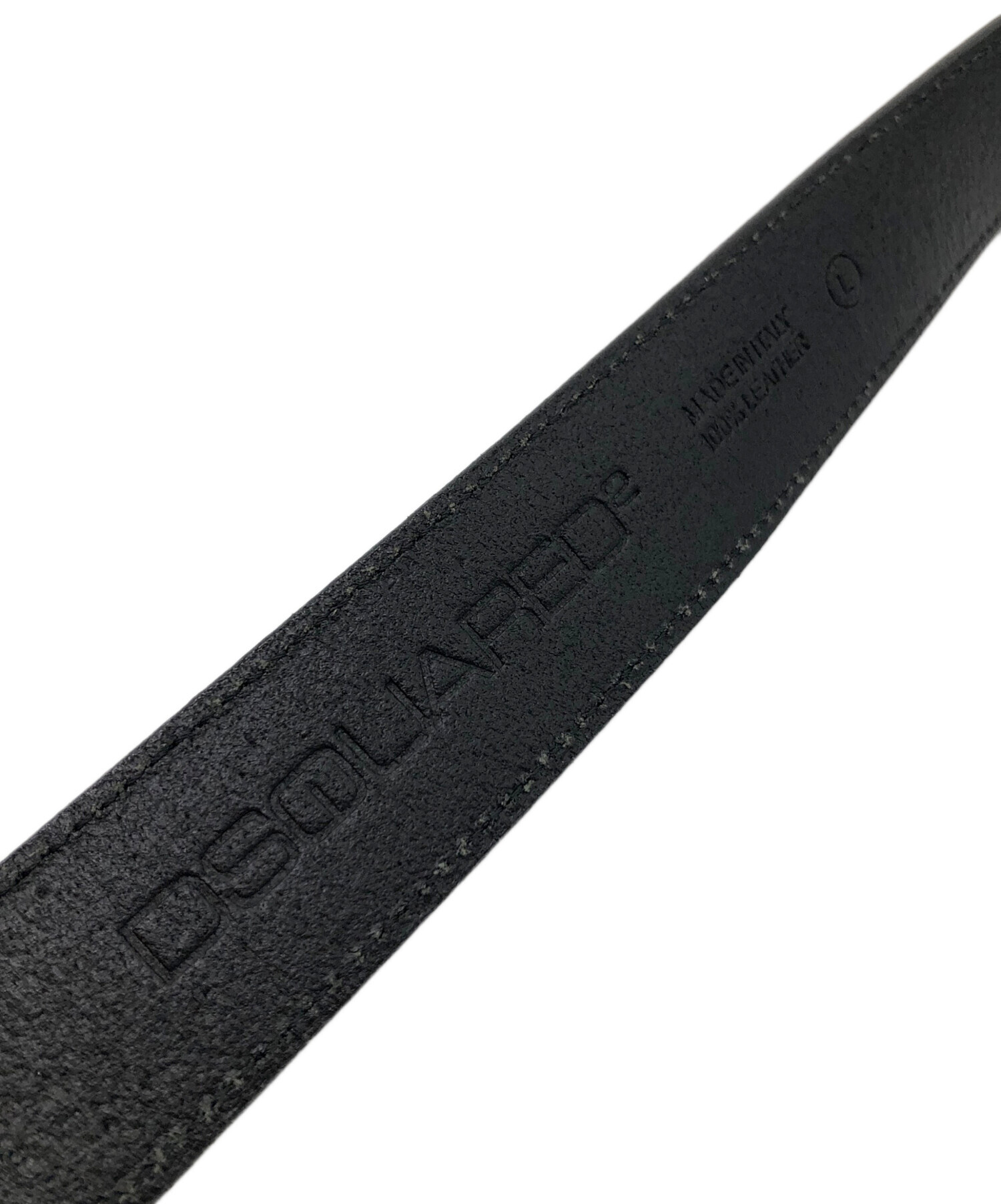 中古・古着通販】DSQUARED2 (ディースクエアード) ロゴバックルレザー