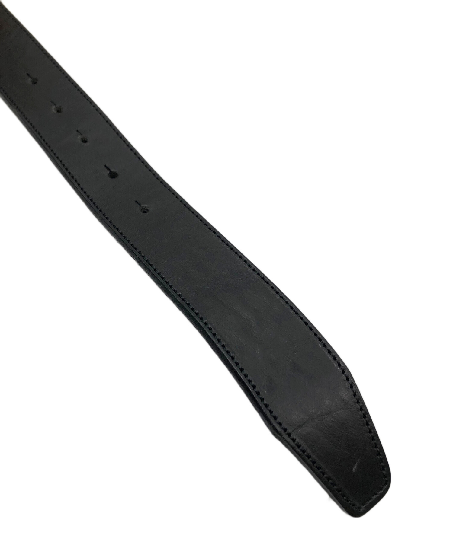 中古・古着通販】DSQUARED2 (ディースクエアード) ロゴバックルレザー