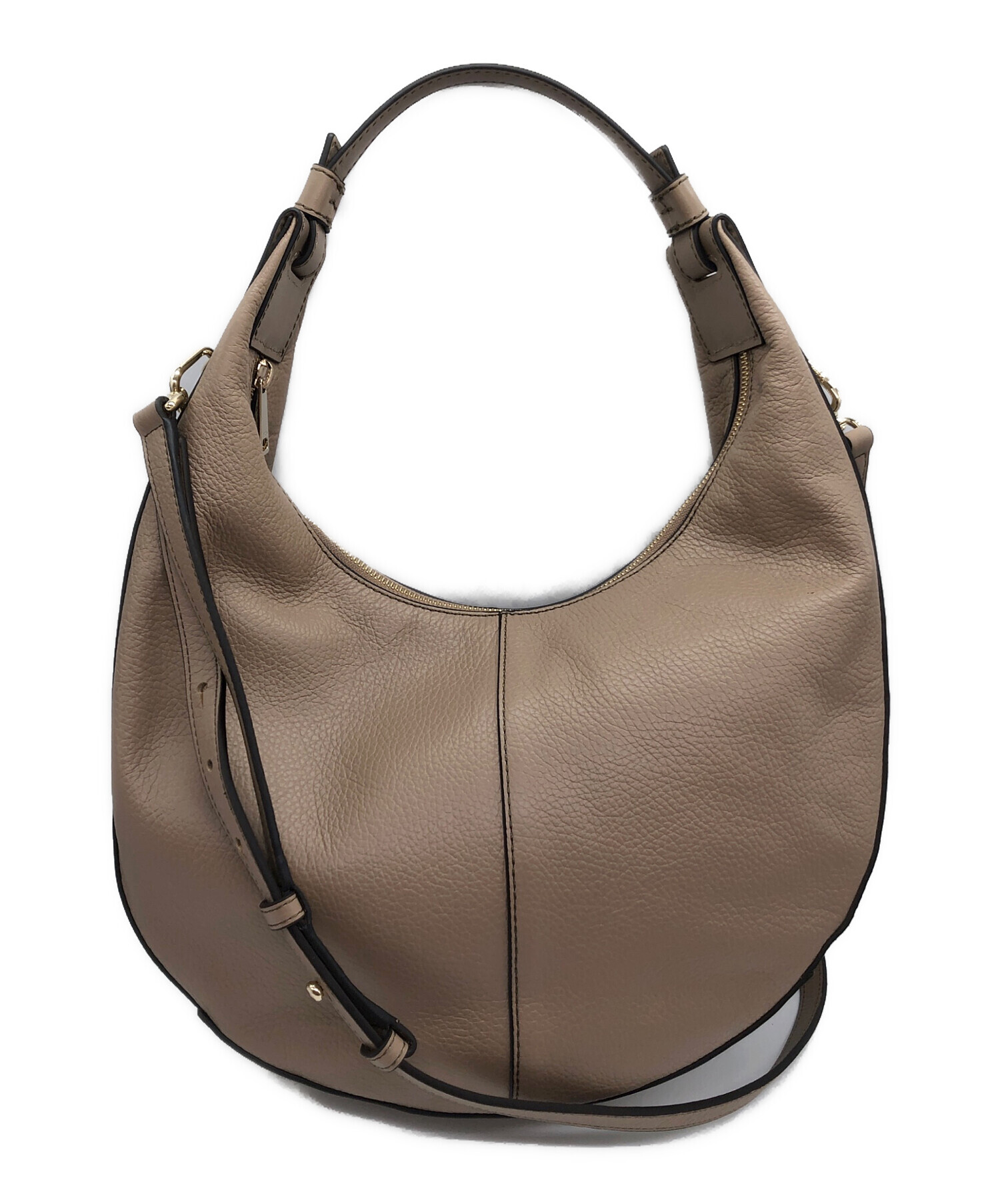 中古・古着通販】FURLA (フルラ) MIASTELLA S HOBO ベージュ｜ブランド