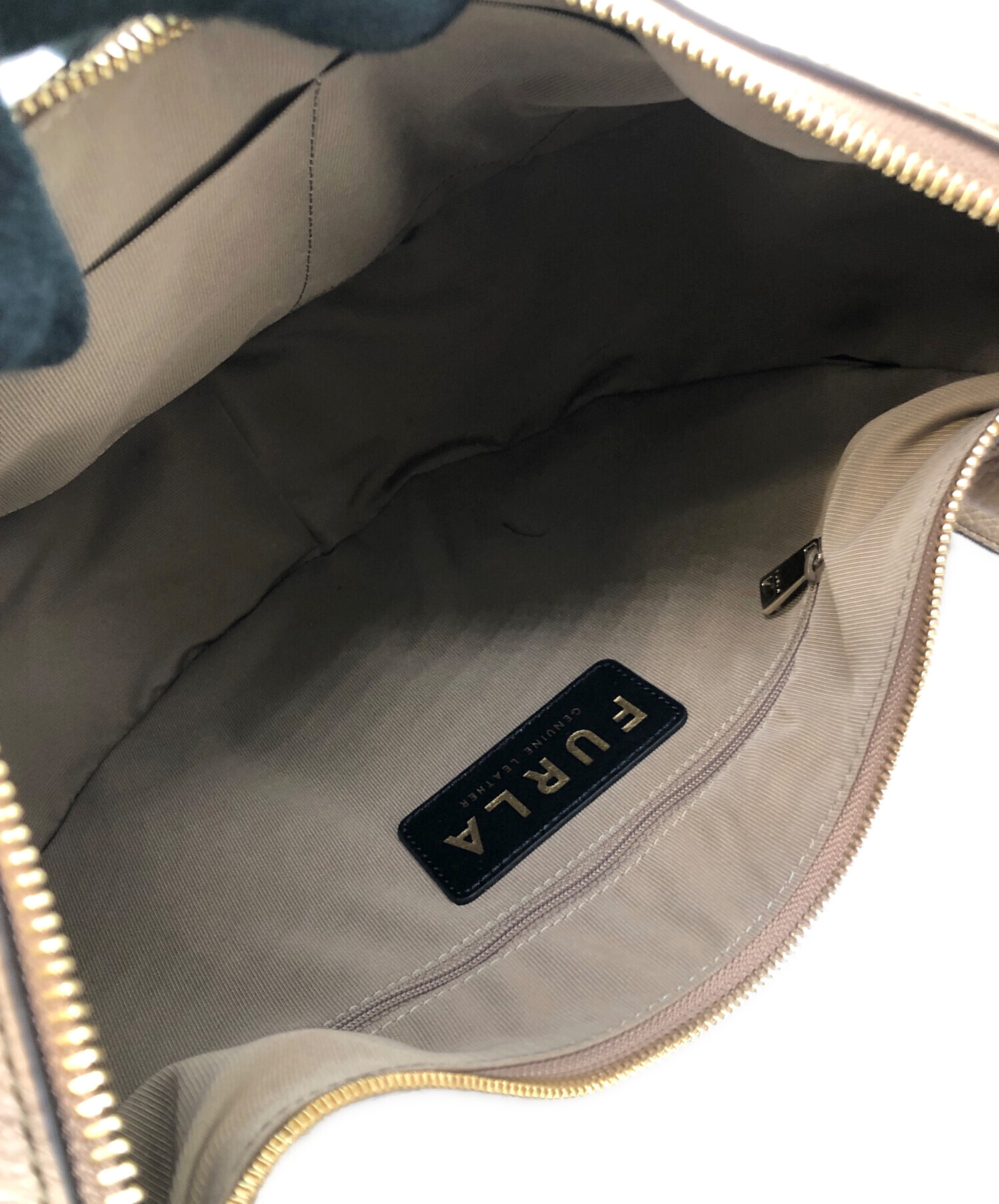 中古・古着通販】FURLA (フルラ) MIASTELLA S HOBO ベージュ｜ブランド 