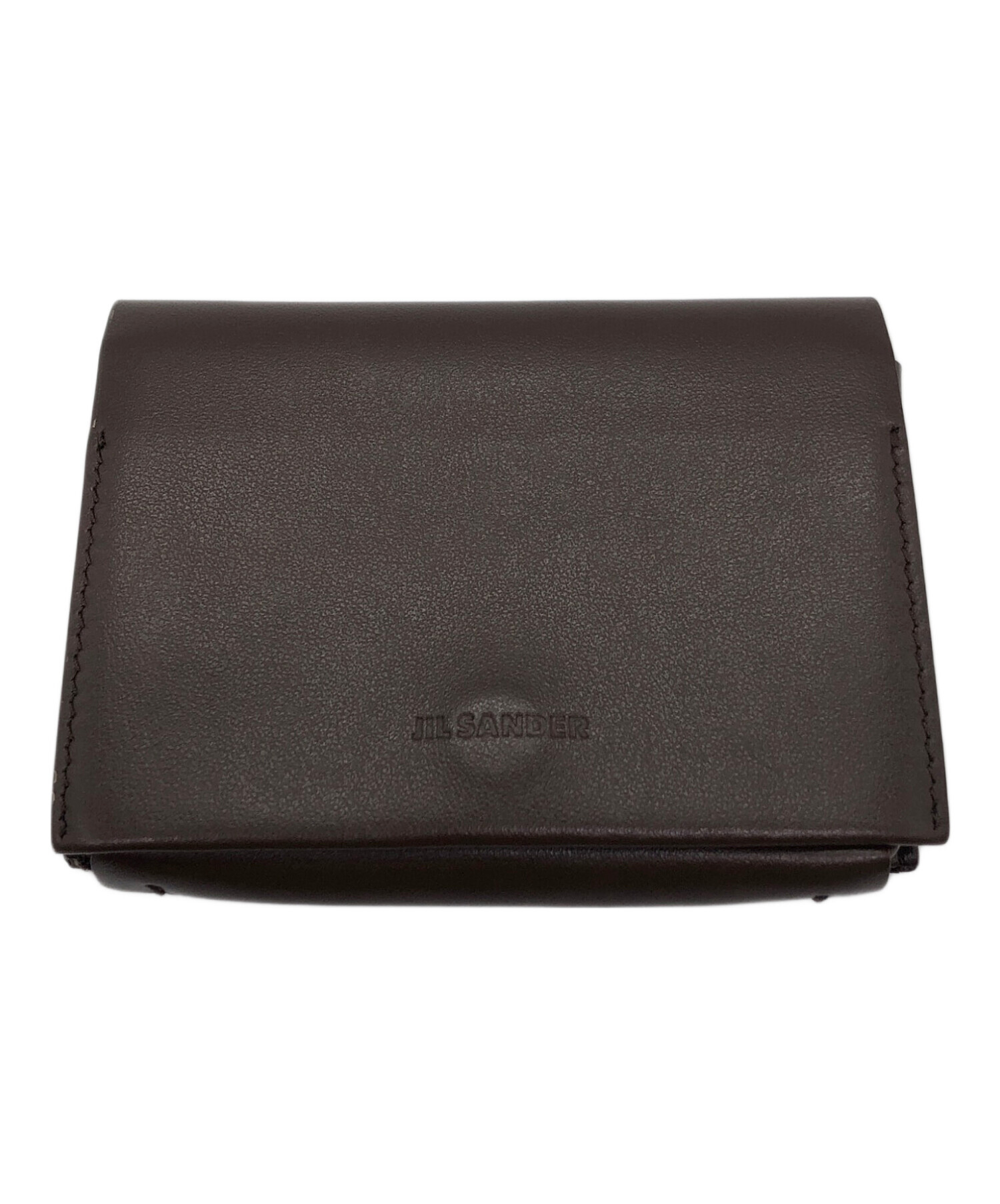 中古・古着通販】JIL SANDER (ジルサンダー) カードケース ブラウン