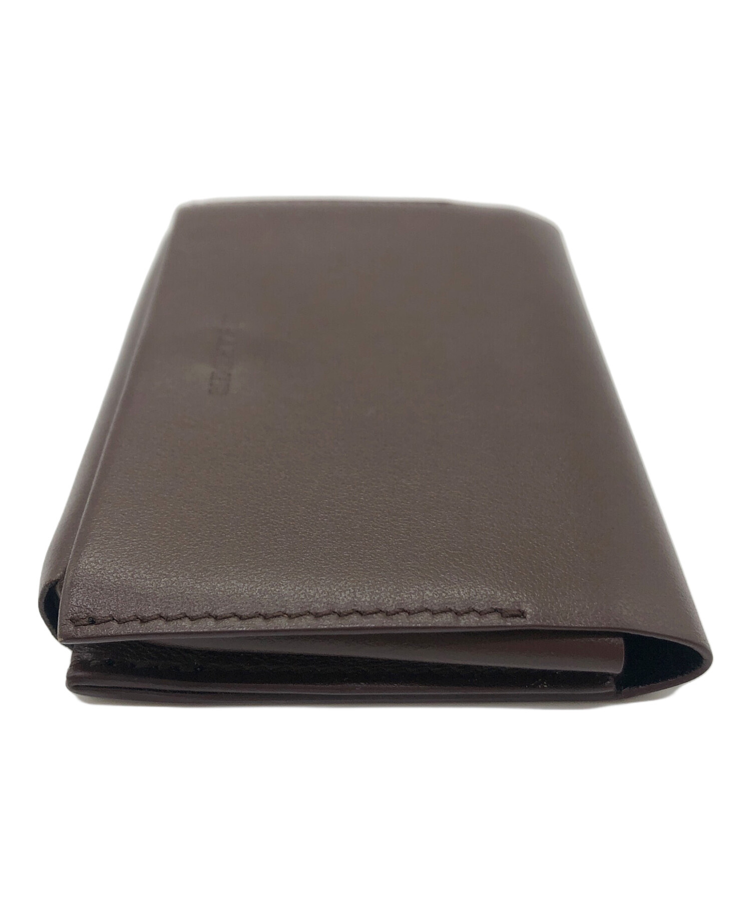 中古・古着通販】JIL SANDER (ジルサンダー) カードケース ブラウン