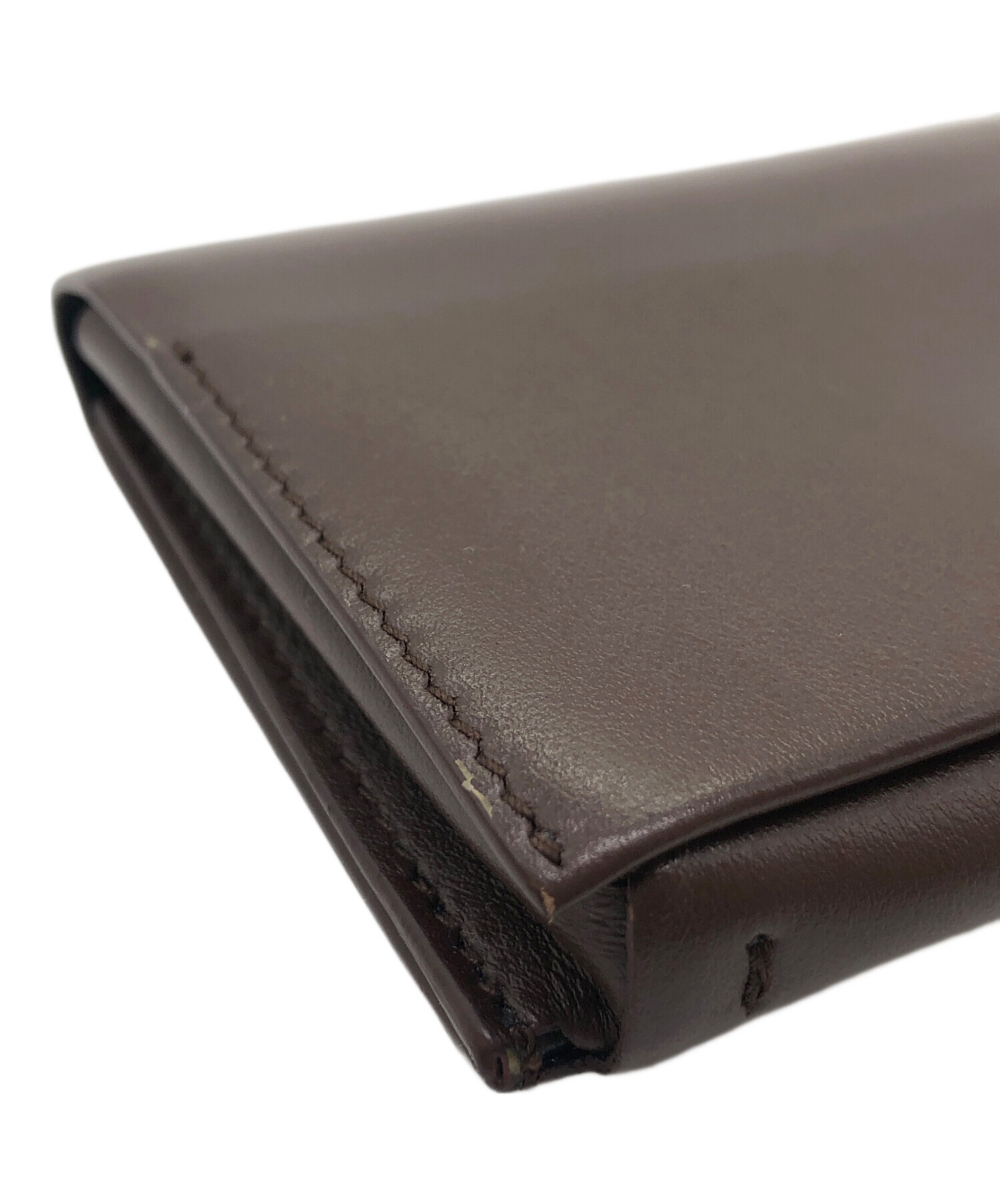 中古・古着通販】JIL SANDER (ジルサンダー) カードケース ブラウン