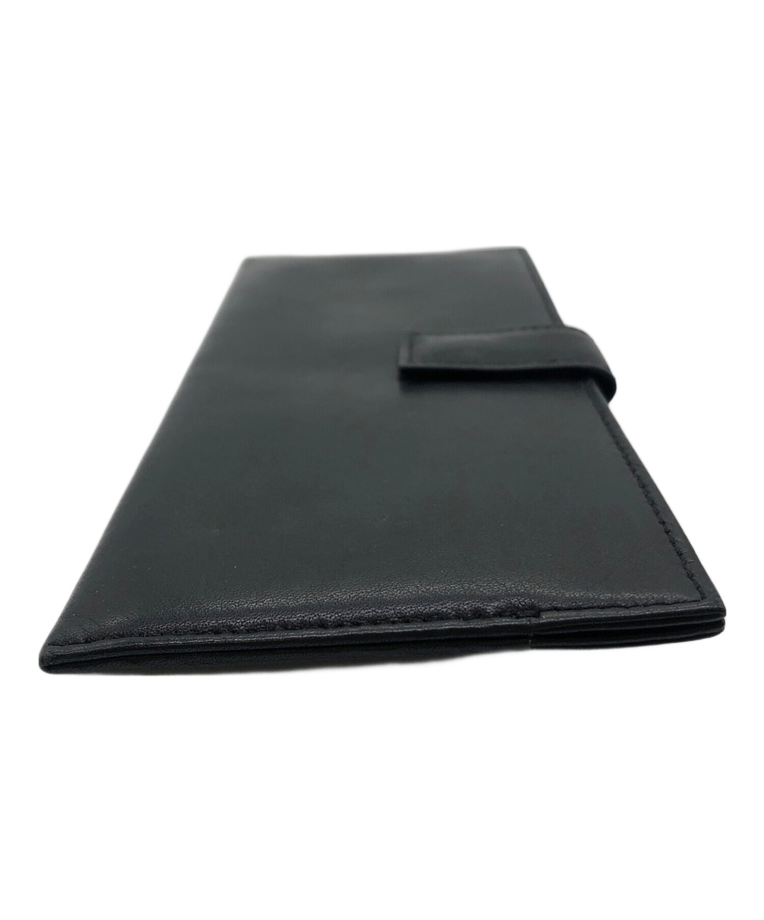 kawa-kawa(カワカワ) 長財布 - 黒 レザー 中古・古着通販】kawa-kawa (カワカワ) レザーウォレット ブラック