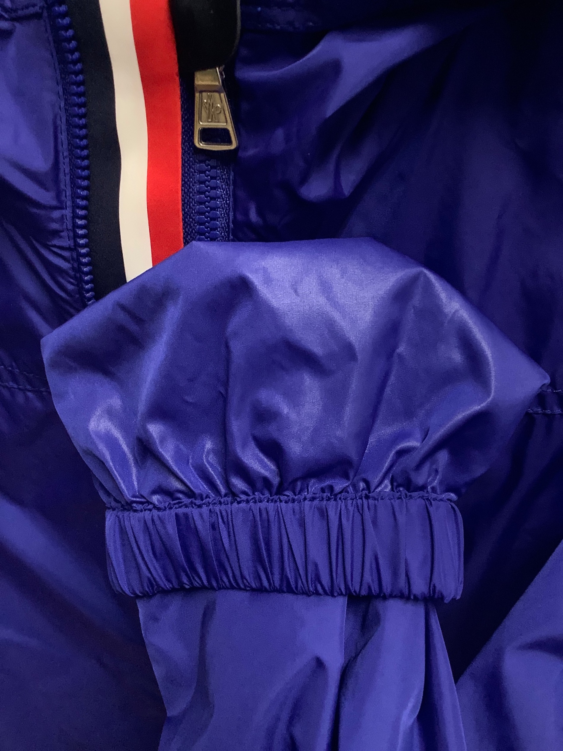 中古・古着通販】MONCLER (モンクレール) ナイロンジャケット ブルー 