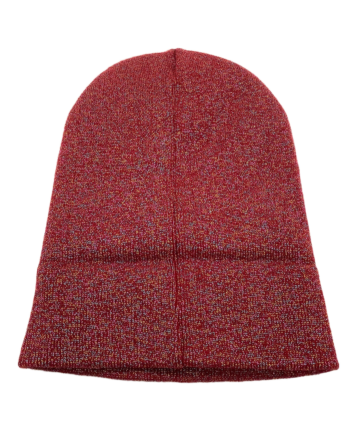 Supreme ニット帽 レッド　ラメ 中古・古着通販】SUPREME (シュプリーム) ニットキャップ レッド