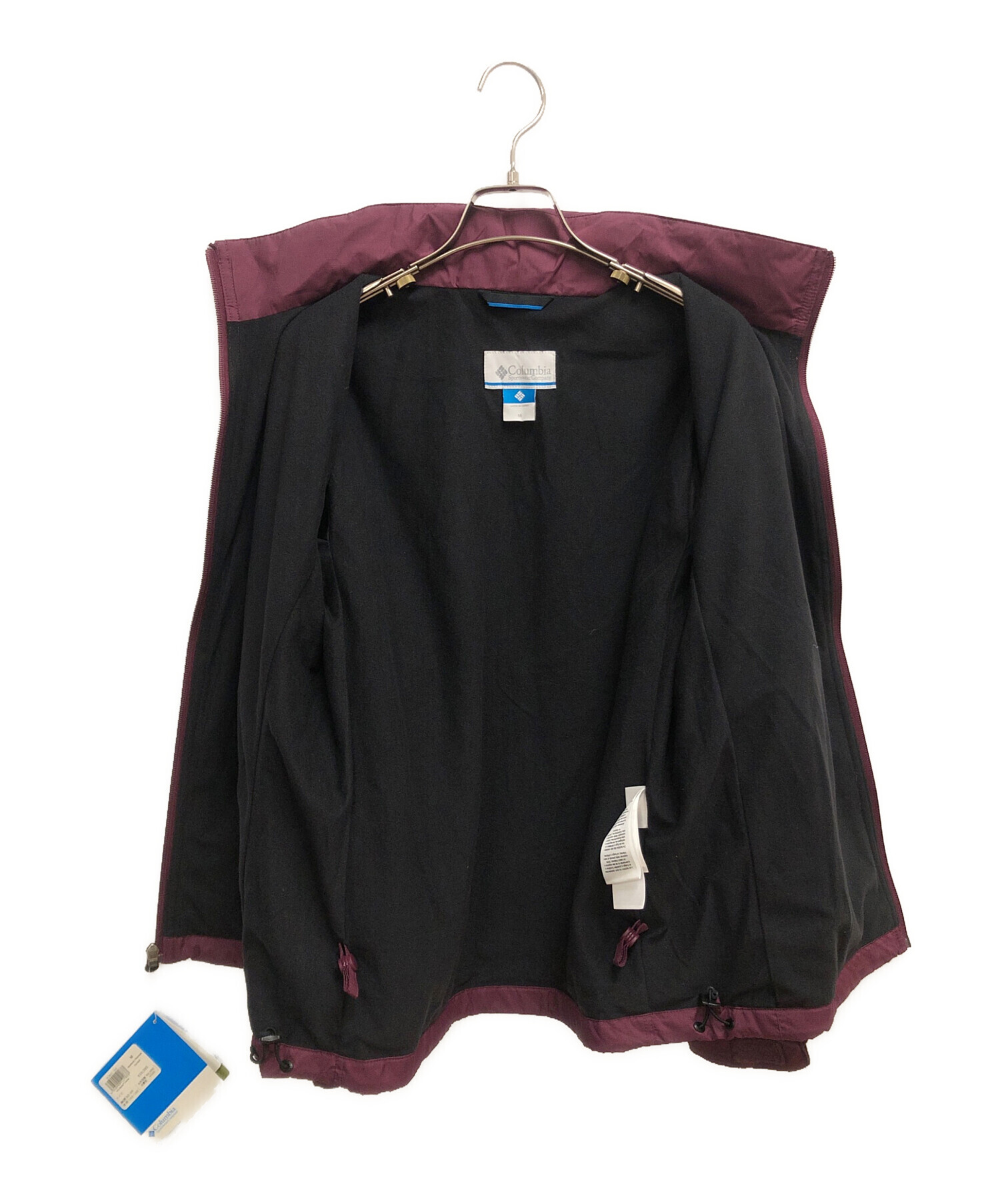 新品 未使用 コロンビア columbia ナイロンパーカー Lサイズ ネイビー 古着 Columbia コロンビア PM0162 長袖 ナイロン ジップパーカー M