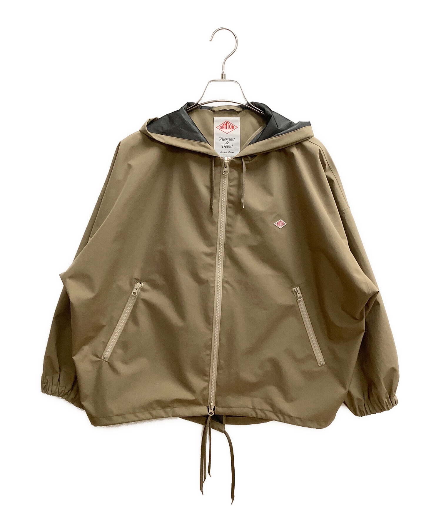 中古・古着通販】DANTON (ダントン) 3LAYER SHORT JACKET ブラウン