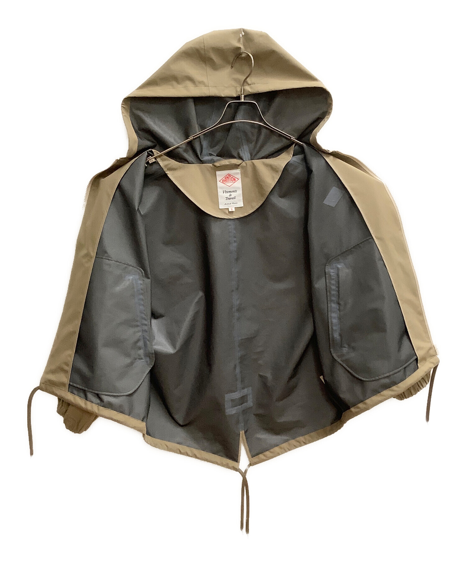 中古・古着通販】DANTON (ダントン) 3LAYER SHORT JACKET ブラウン