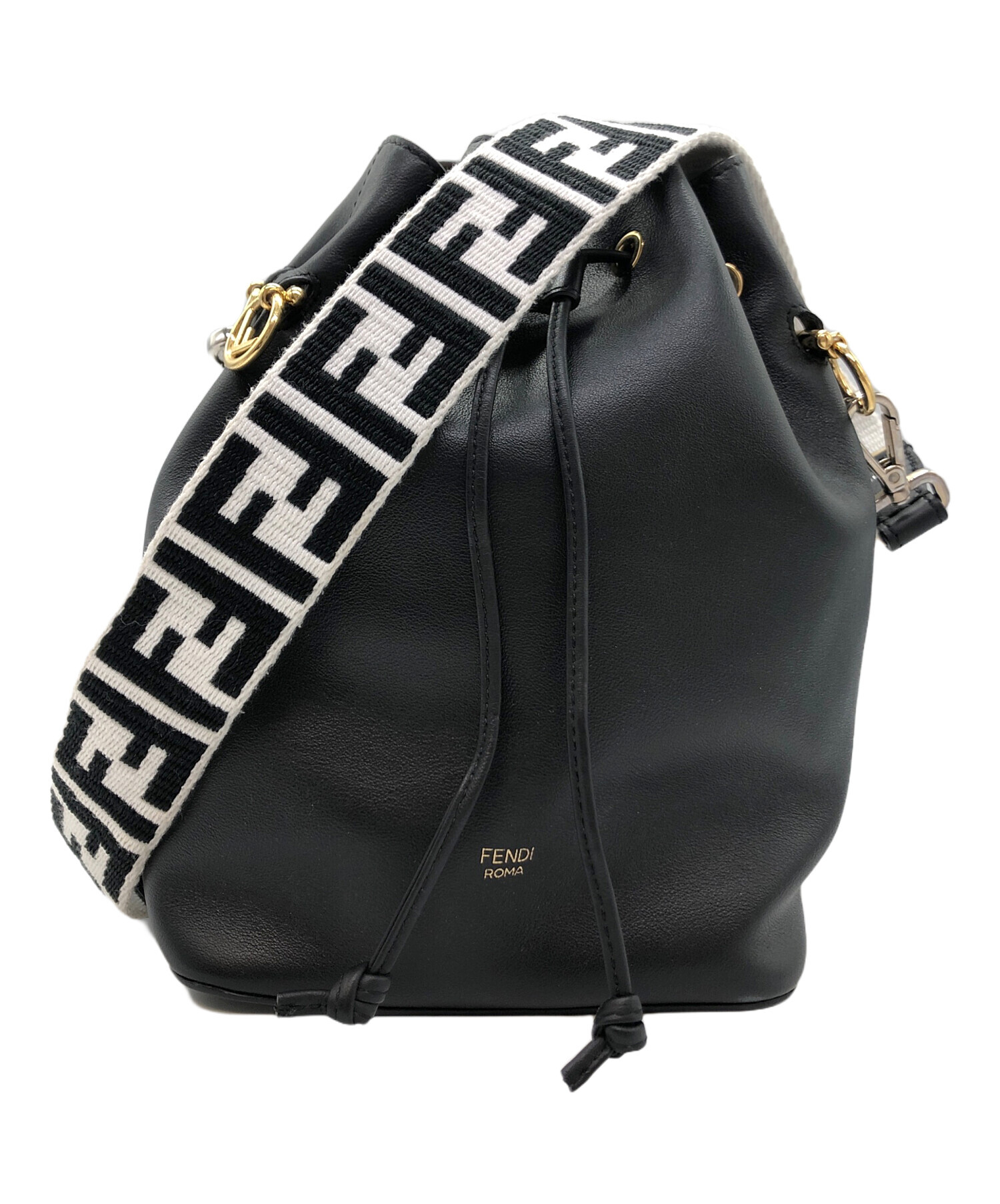 FENDI モントレゾール　ブラック　美品 中古・古着通販】FENDI (フェンディ) モントレゾール ブラック