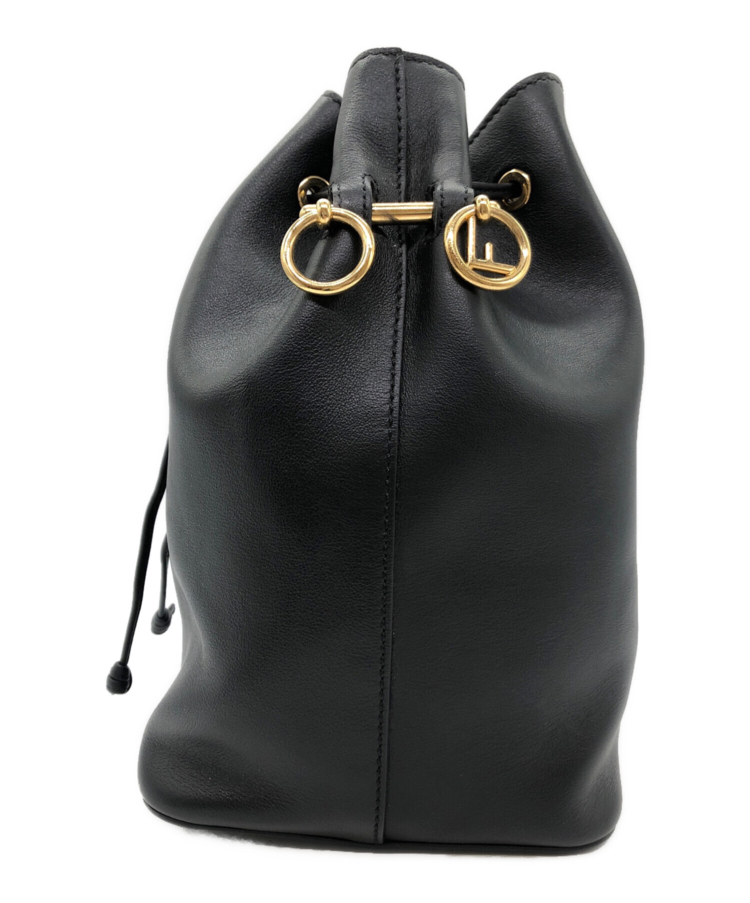 FENDI モントレゾール　ブラック　美品 モン トレゾール レザー ブラック | Fendi