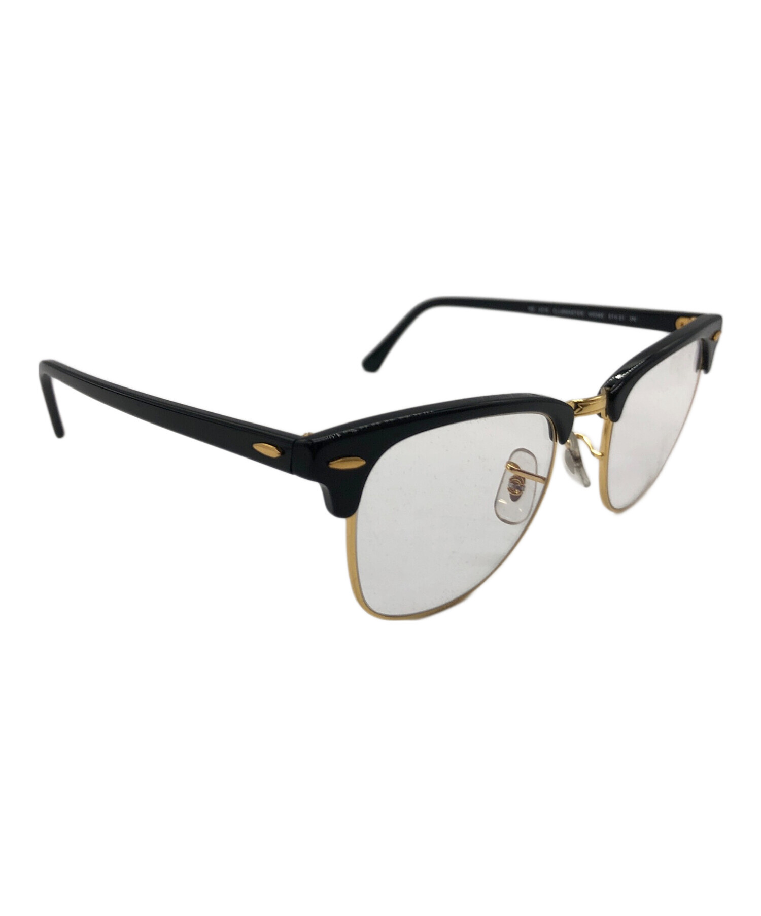 中古・古着通販】RAY-BAN (レイバン) 伊達眼鏡 ブラック サイズ:51□21 