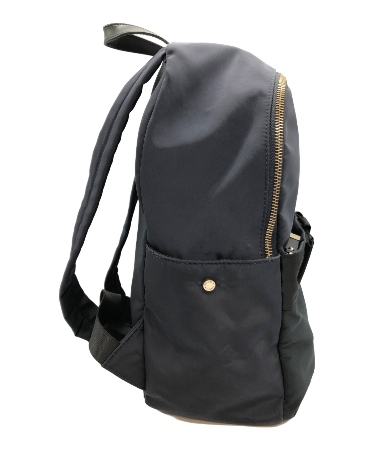 中古・古着通販】TOCCA (トッカ) RIBBON BRICK BACKPACK ネイビー 