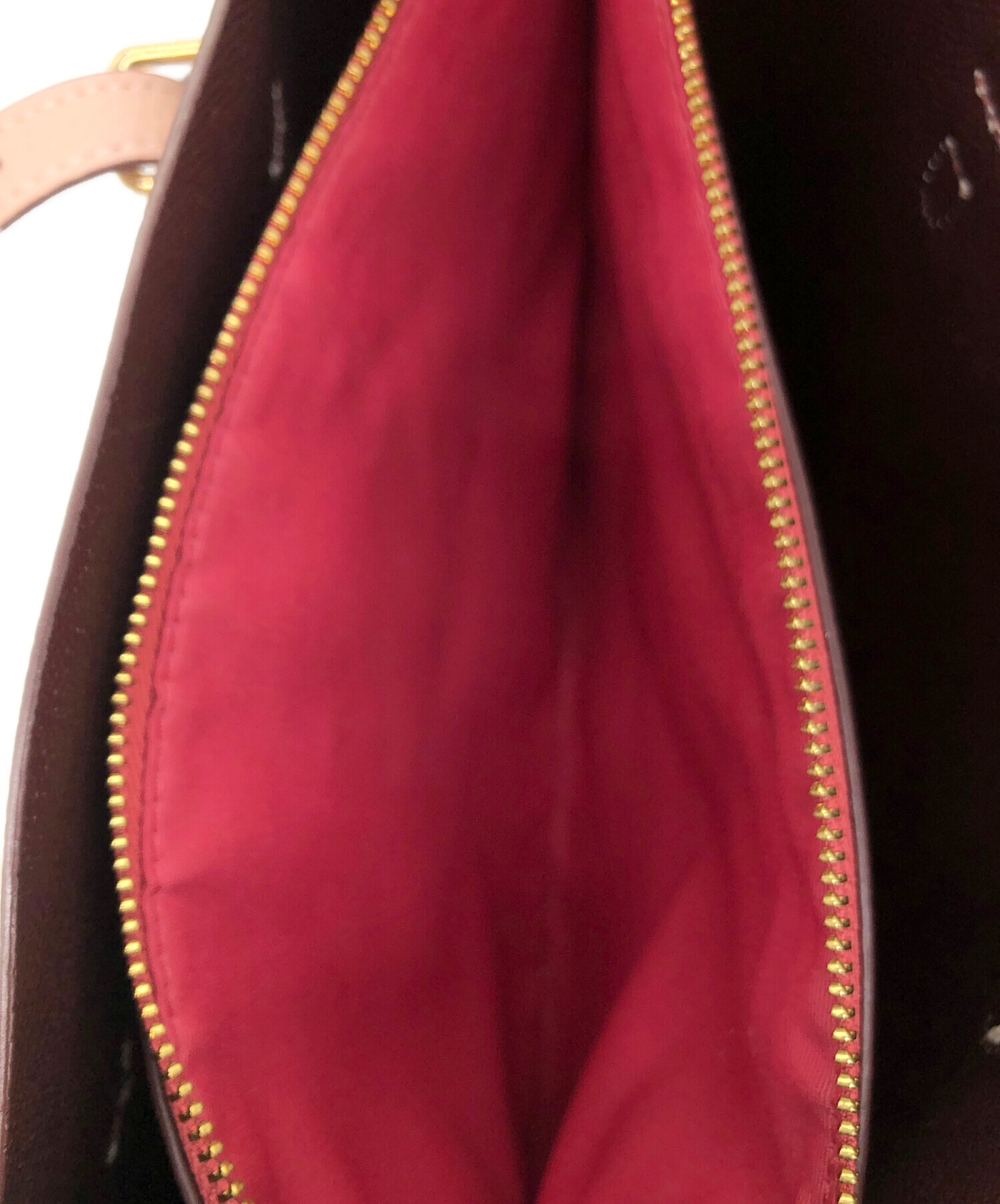 PVCコーティングキャンバス×レザー ブラック×ピンク コーチ COACH 小物