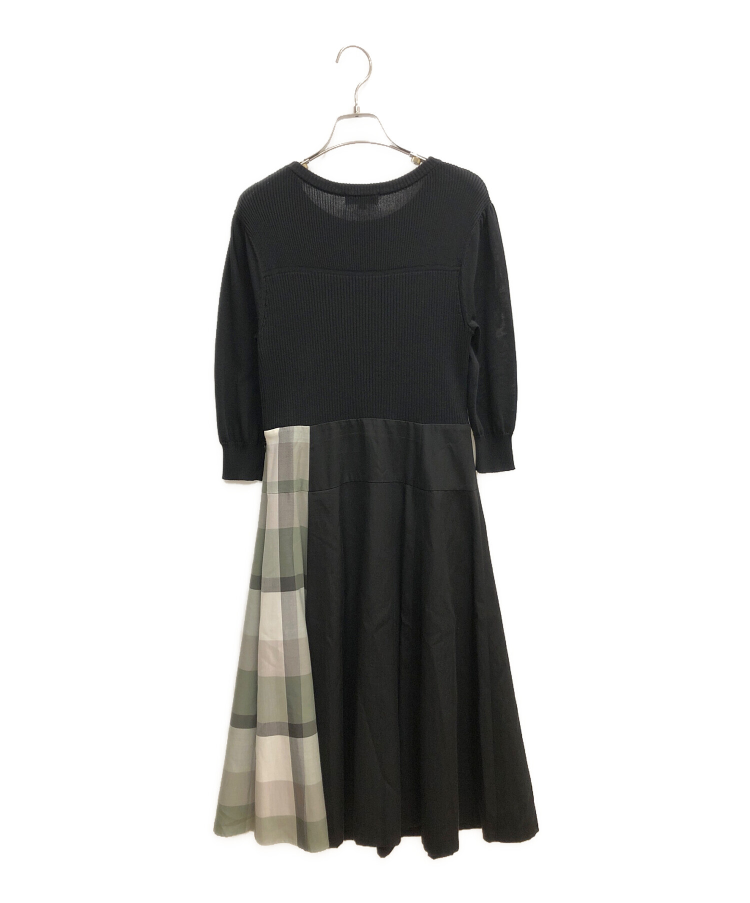 美品✨ブルーレーベルクレストブリッジ ニット ロング ワンピース A