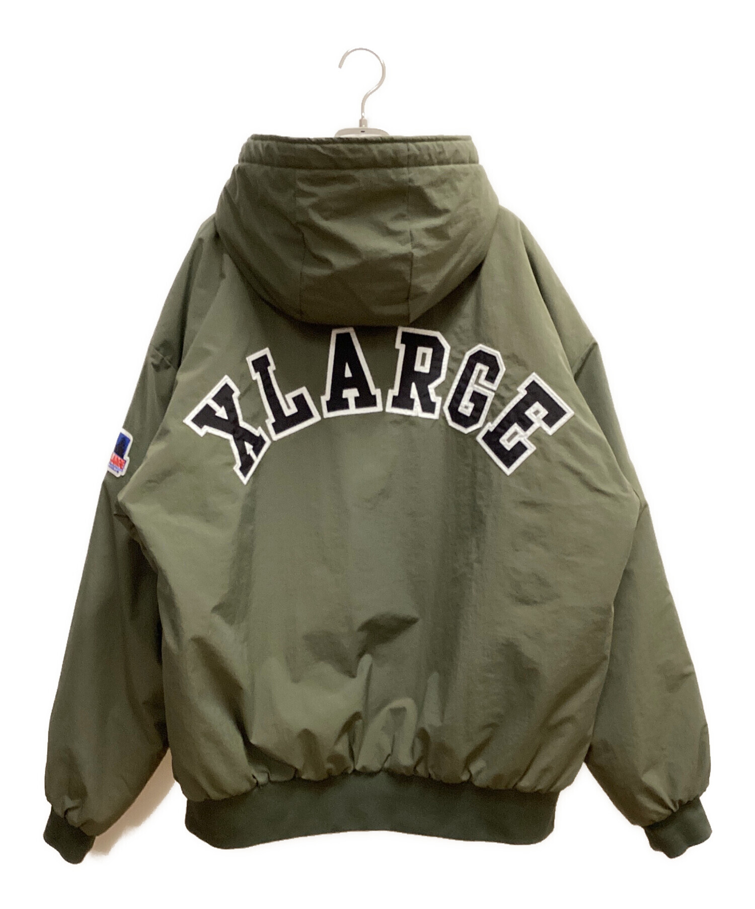 XLARGE エクストララージ　NYLON PUFFER JACKET オリーブ XLARGE（エクストララージ）NYLON PUFFER JACKETオリーブ