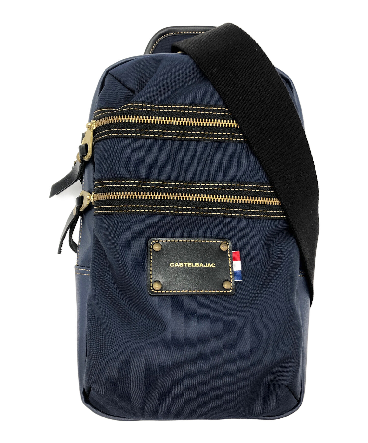極美品✨ CASTELBAJAC ネイビー バックパック カステルバジャック 