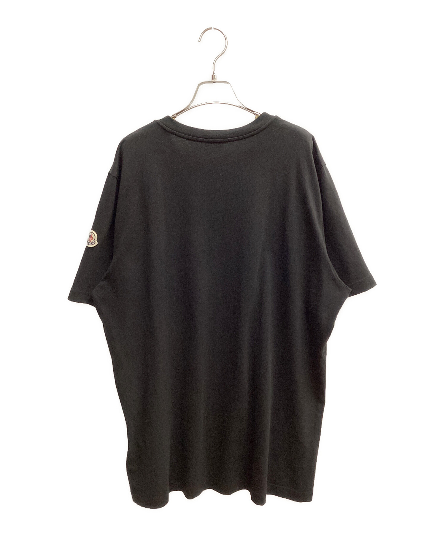 中古・古着通販】MONCLER (モンクレール) ロゴカットソー ブラック 