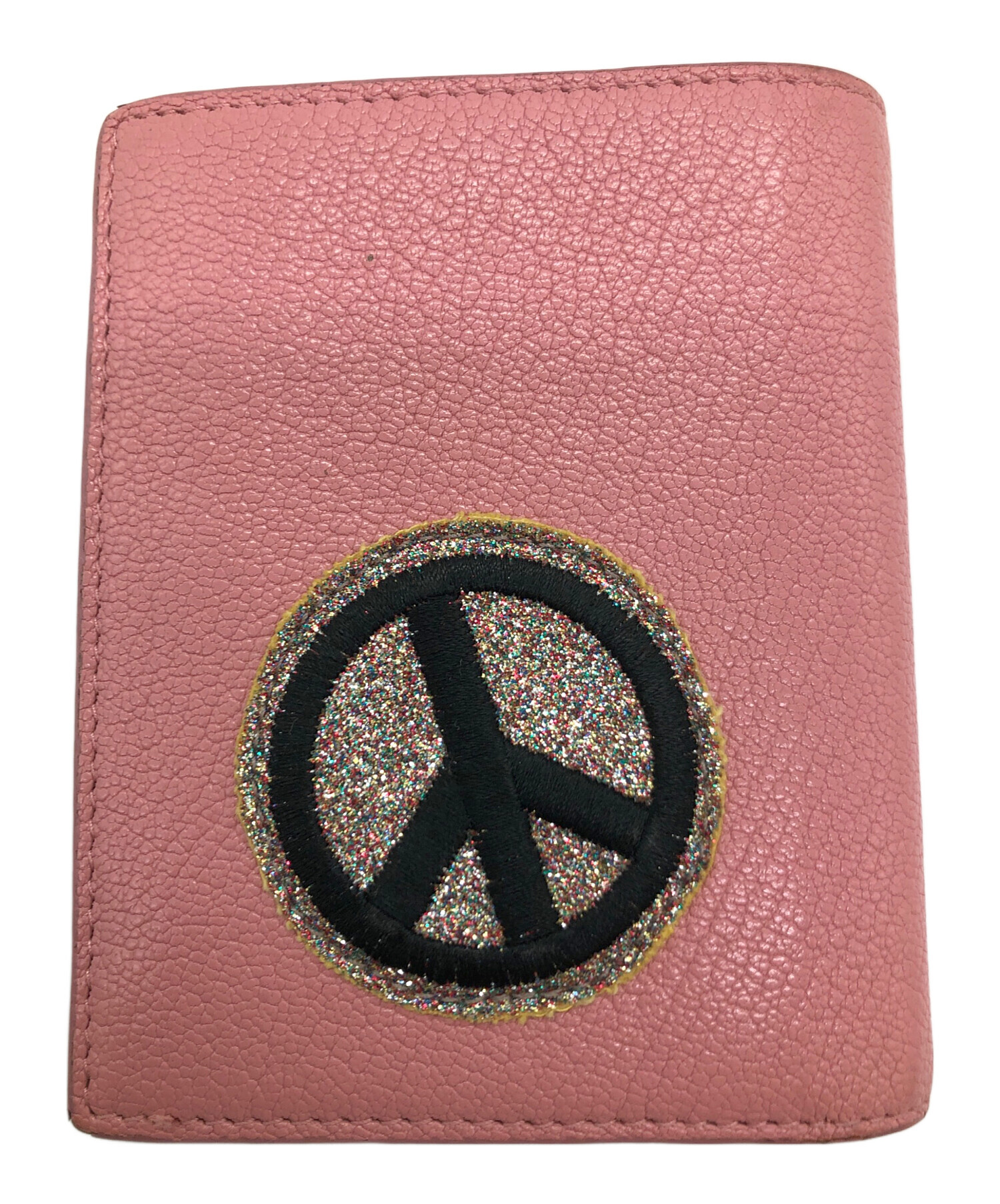 MIU MIU ピンク 二つ折り財布 【公式通販】
