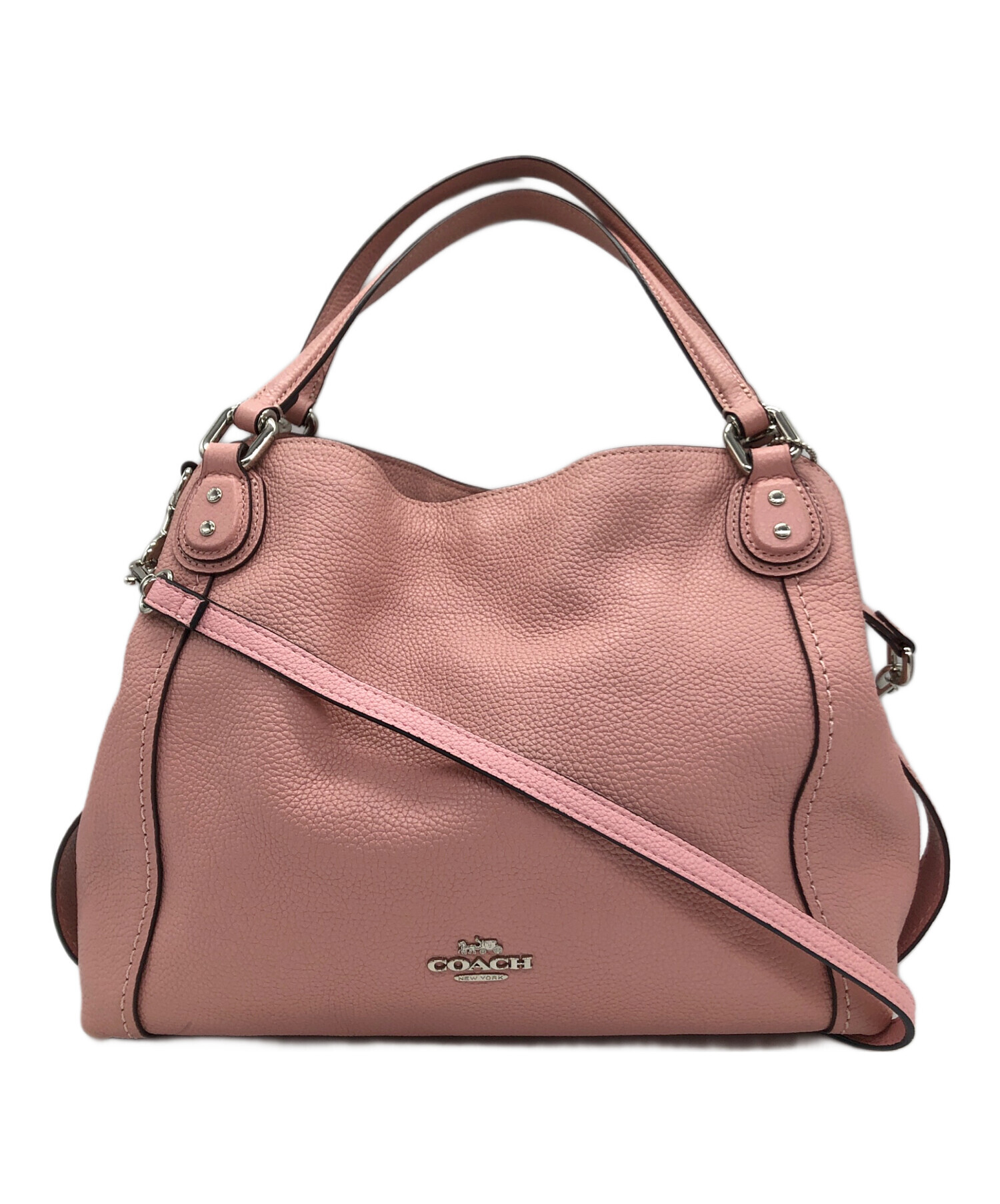 中古・古着通販】COACH (コーチ) 2WAYショルダーバッグ ピンク 