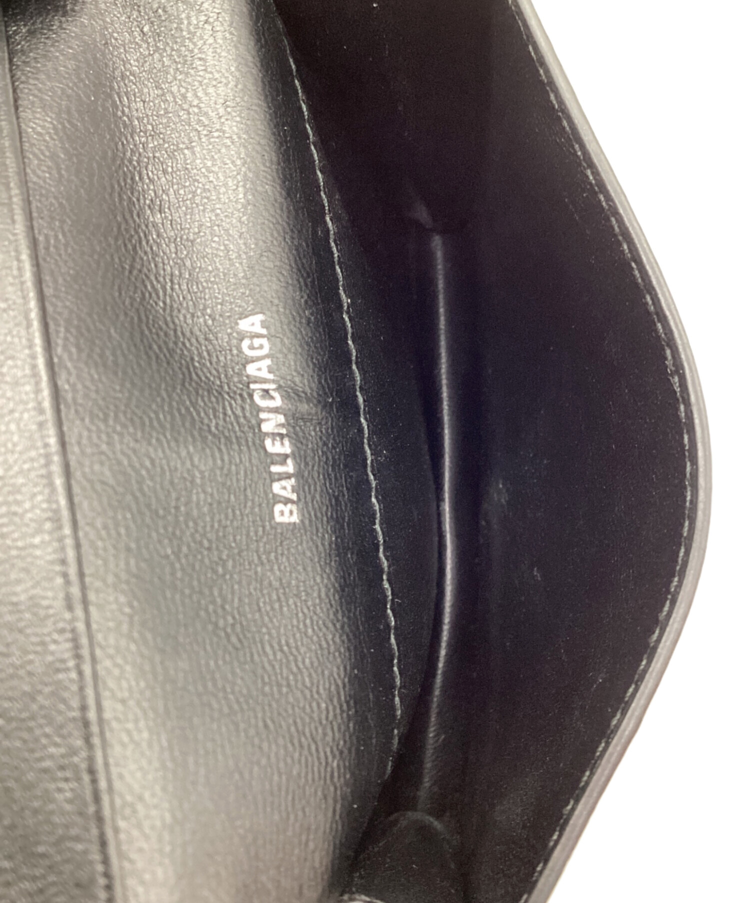 中古・古着通販】BALENCIAGA (バレンシアガ) カードケース ブラック