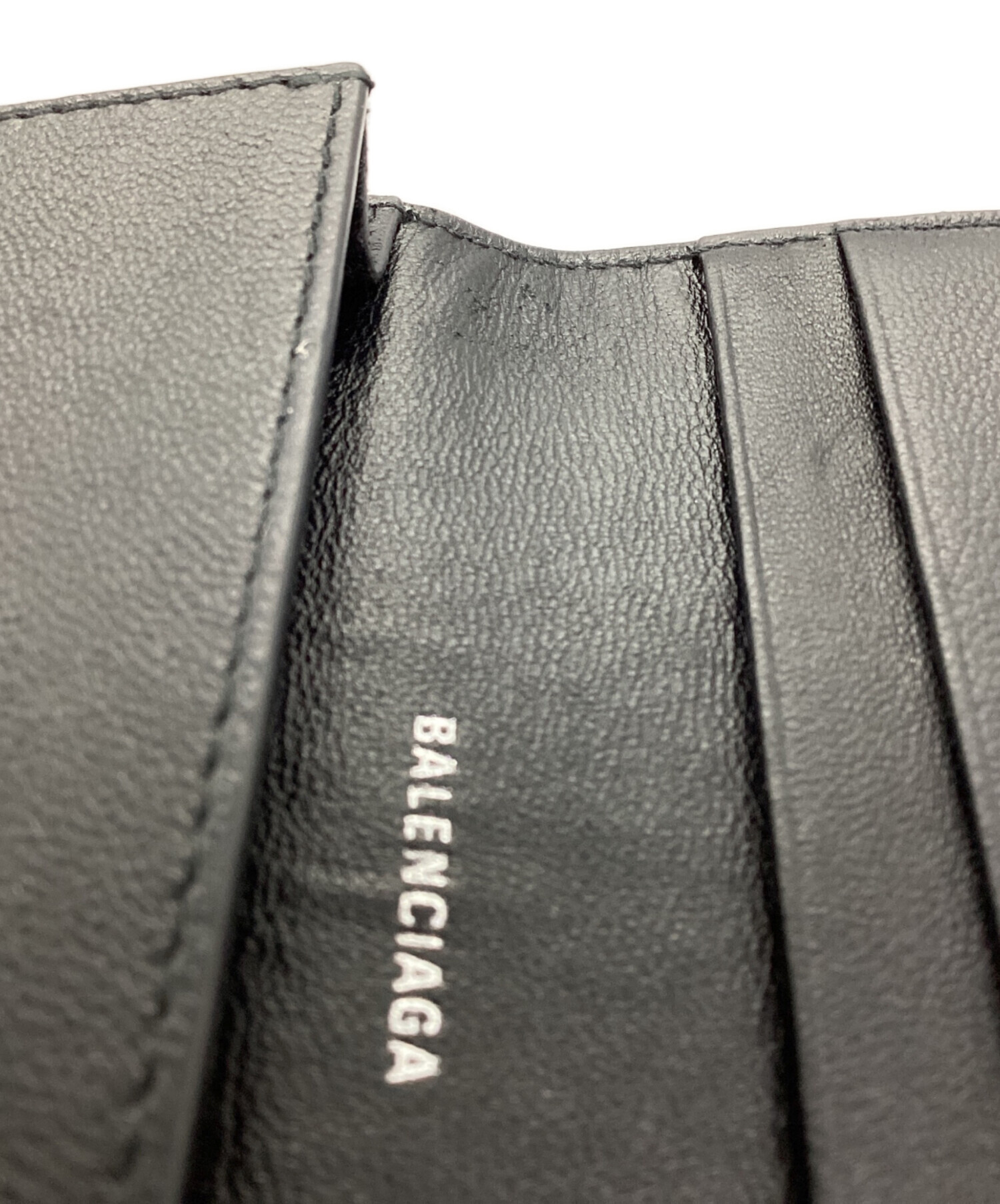 中古・古着通販】BALENCIAGA (バレンシアガ) カードケース ブラック