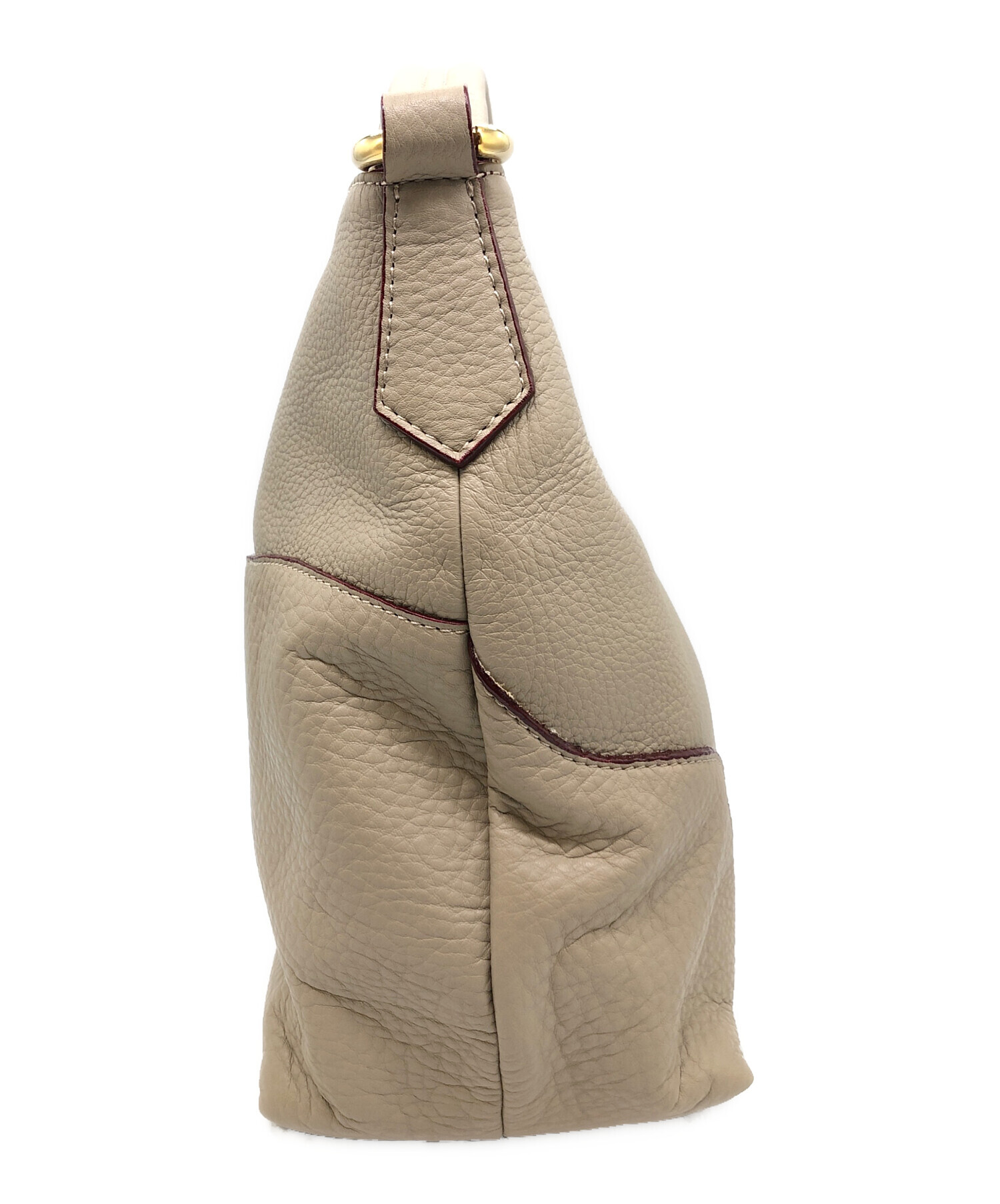 美品 Giada Roberta di Camerino ジャーダ ロベルタ ディカメリーノ レザー ロゴ ショルダー バッグ ホワイト a1664 美品 Giada Roberta di Camerino ジャーダ ロベルタ ディカメリーノ
