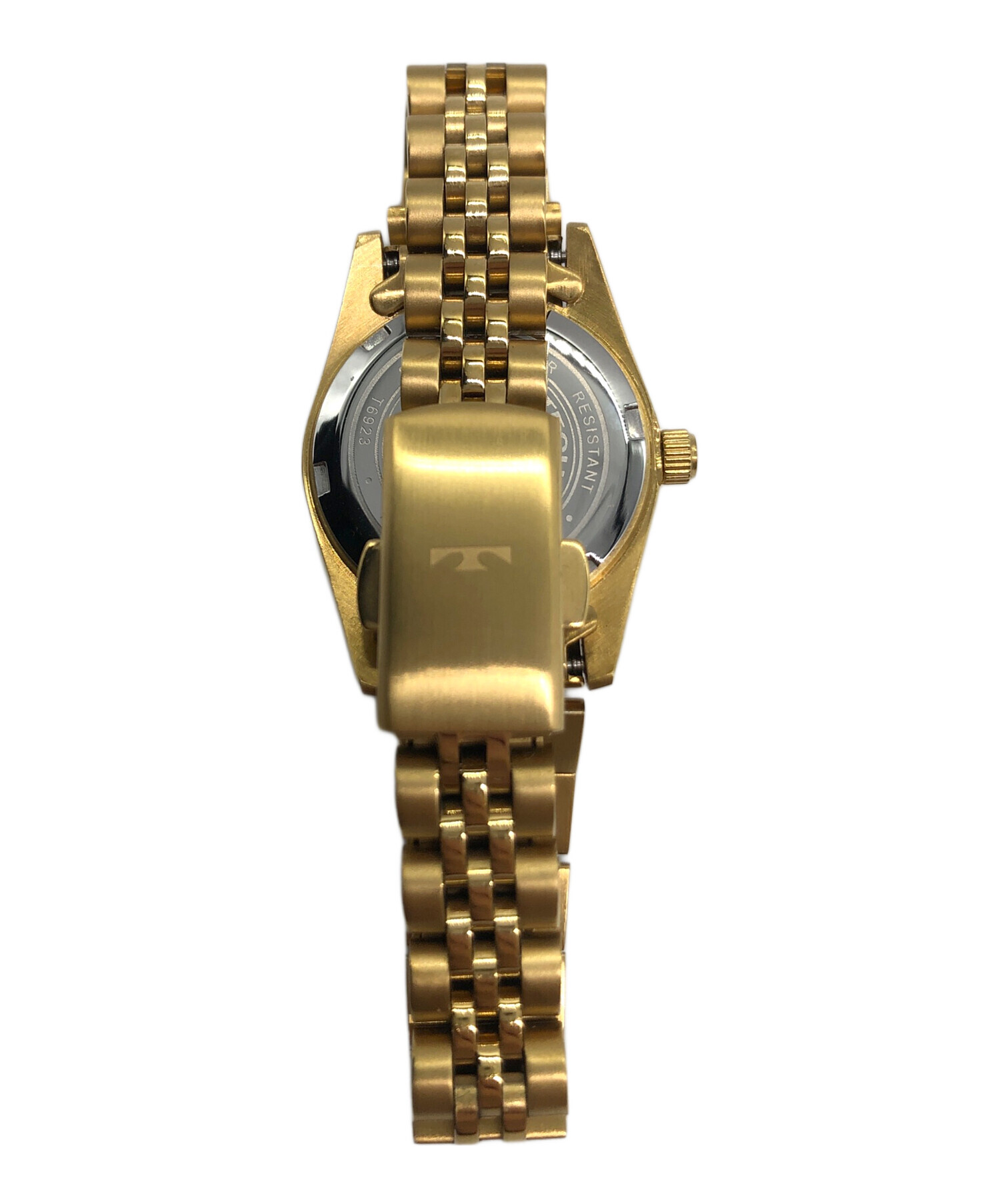 TECHNOS 手巻き時計 ゴールド ベルトなし 中古・古着通販】TECHNOS (テクノス) 腕時計 ゴールドカラー｜ブランド