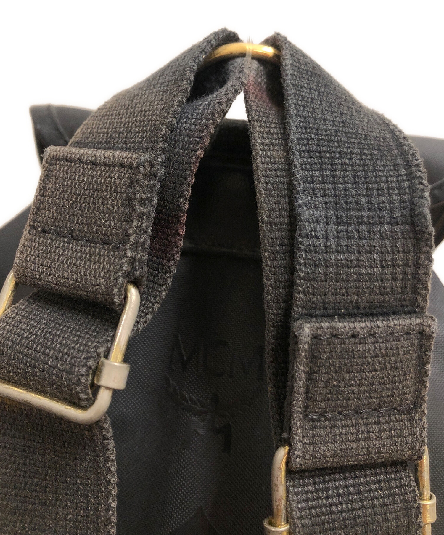 中古・古着通販】MCM (エムシーエム) ミニリュック ブラック｜ブランド