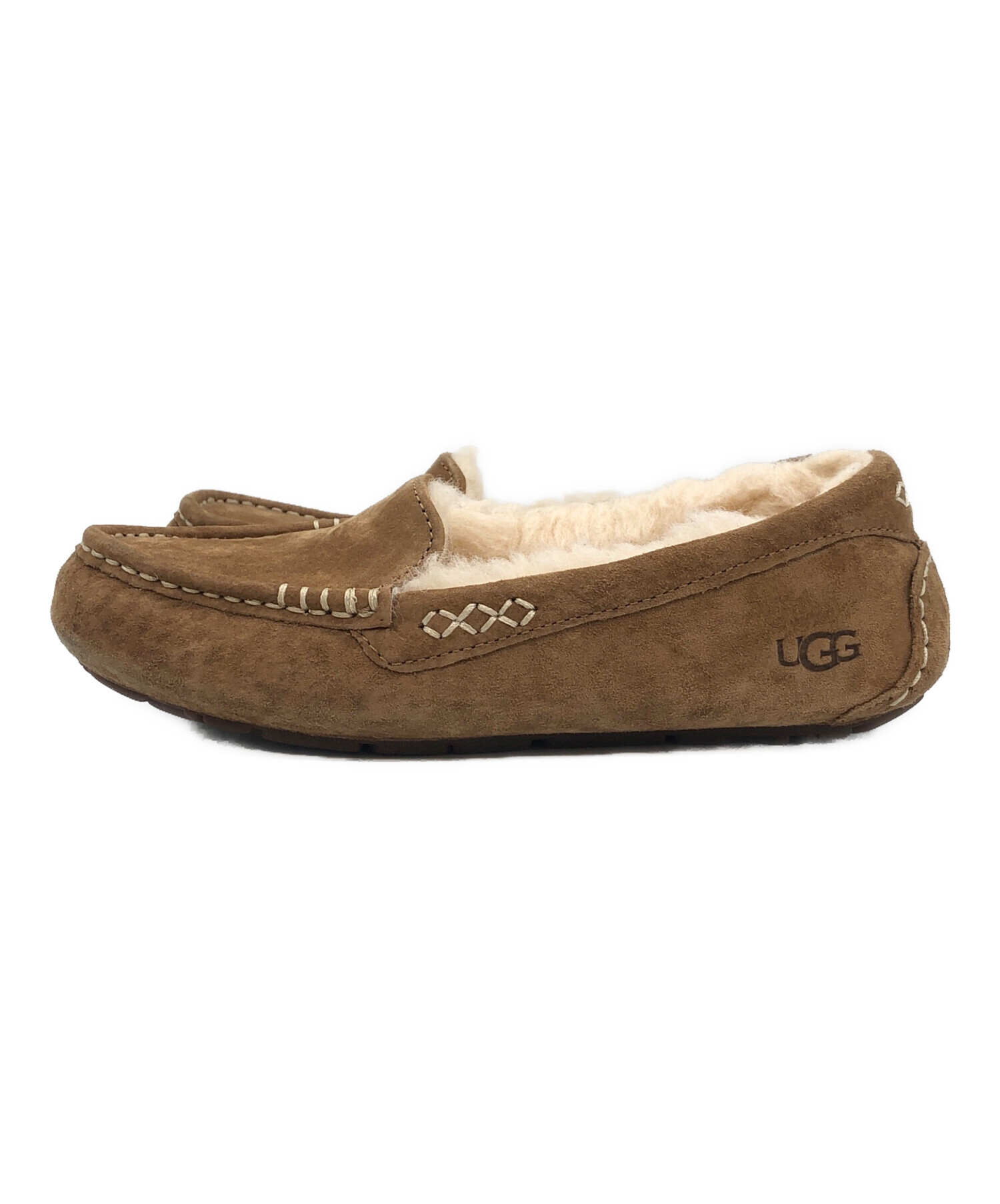 中古・古着通販】UGG (アグ) スリッポン ブラウン サイズ:SIZE 24cm