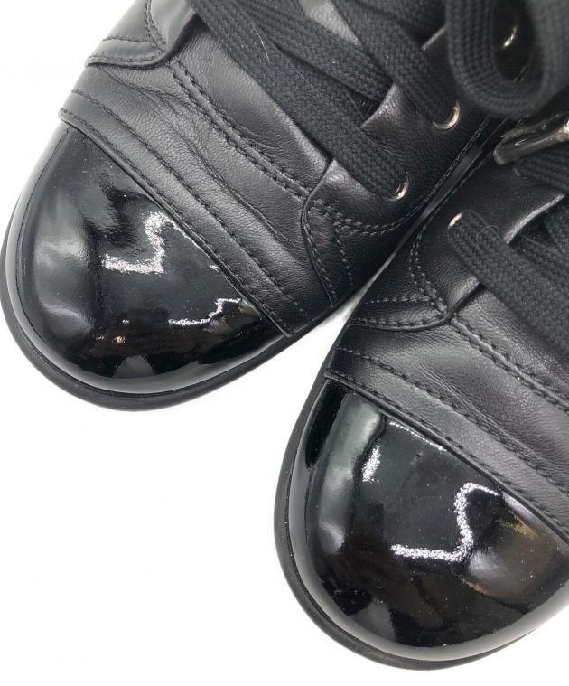 中古・古着通販】CHANEL (シャネル) スニーカー ブラック サイズ:SIZE