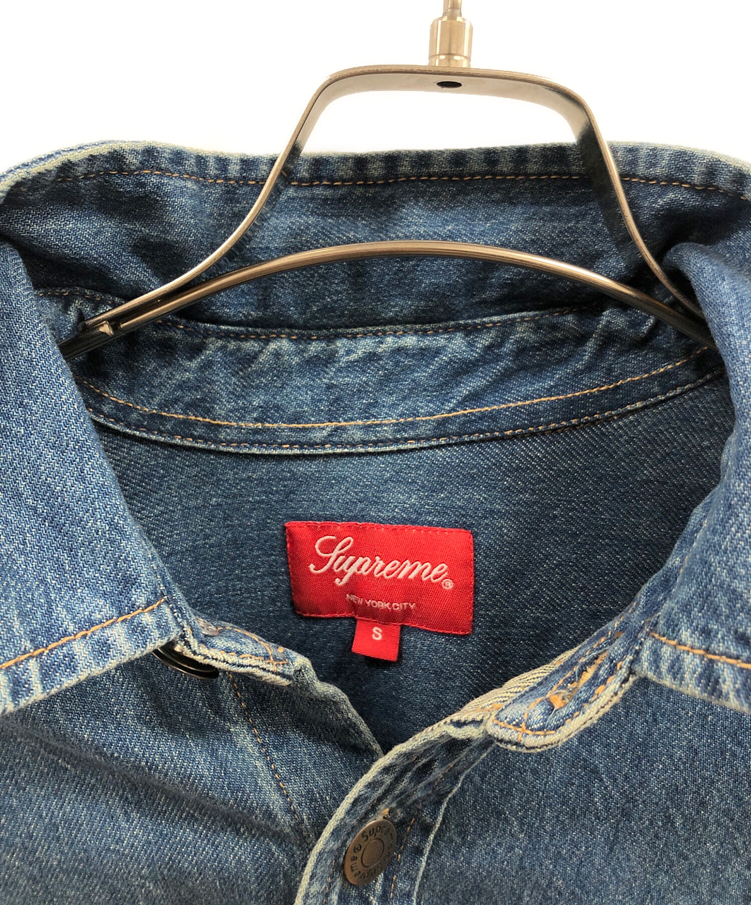 中古・古着通販】SUPREME (シュプリーム) Denim Painter Shirt（デニム