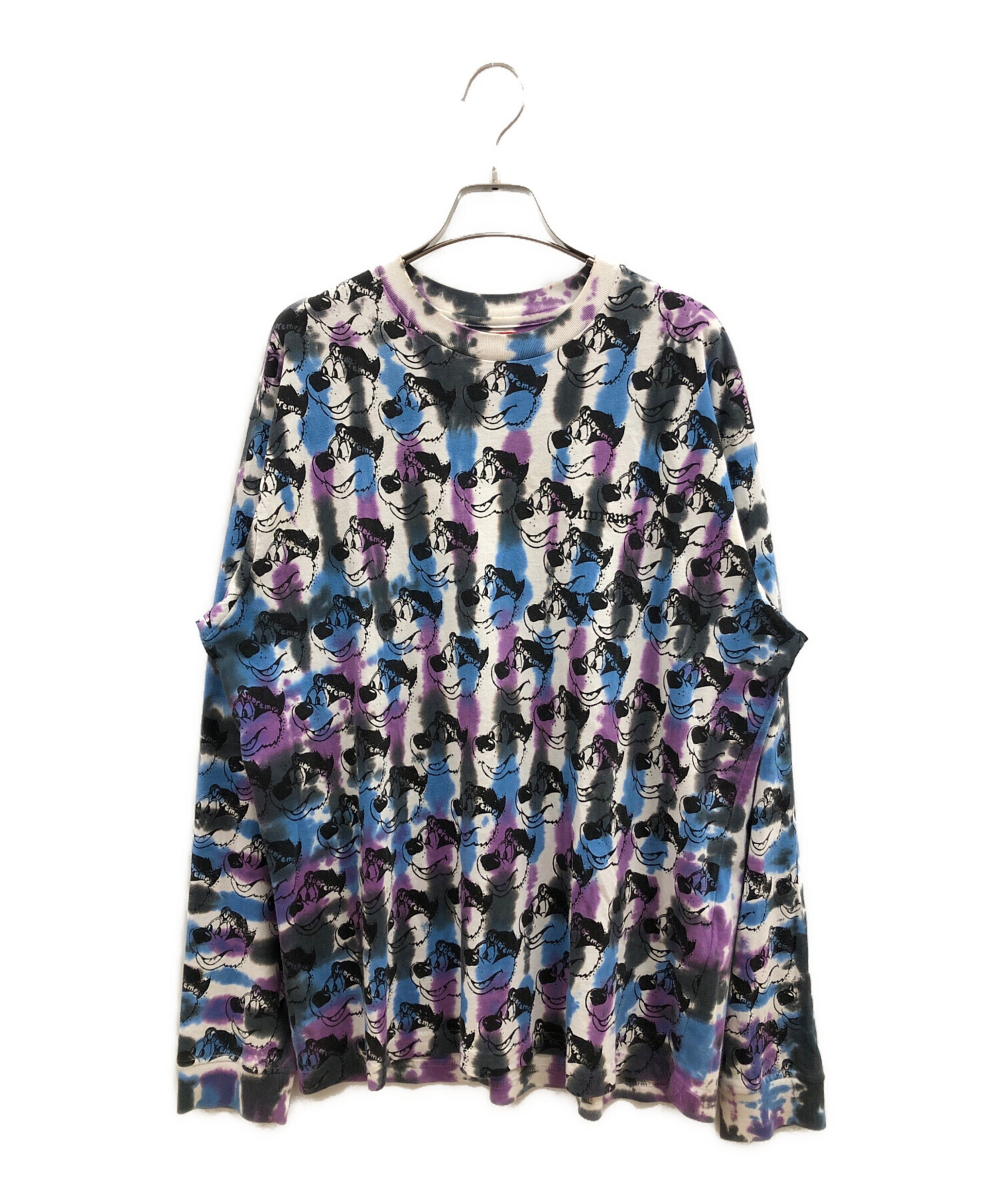 Supreme タイダイ柄 長袖カットソー L 中古・古着通販】SUPREME (シュプリーム) タイダイ 21SS Dyed