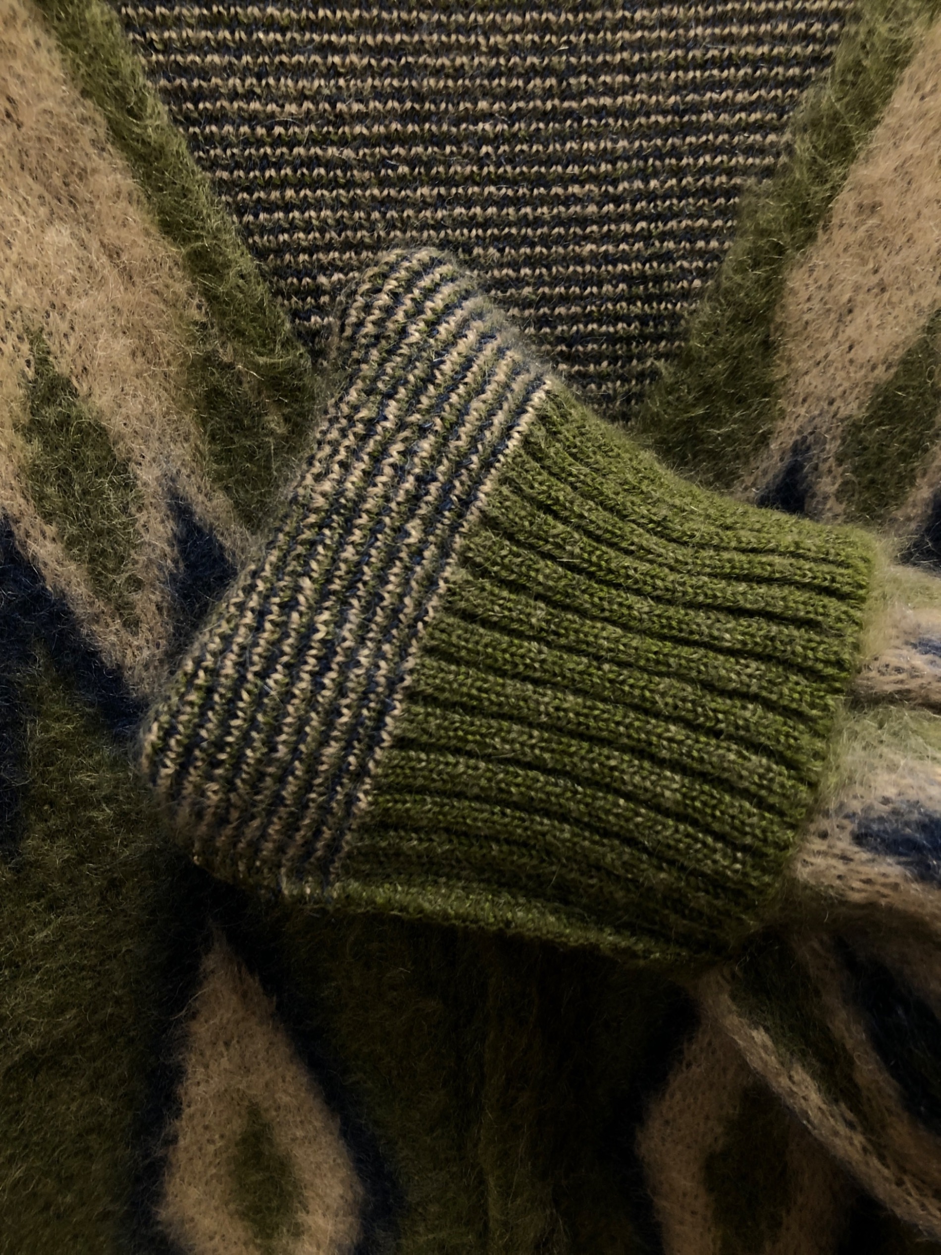 needles モヘアカーディガン Mサイズ 中古・古着通販】Needles (ニードルズ) モヘアカーディガン グレー