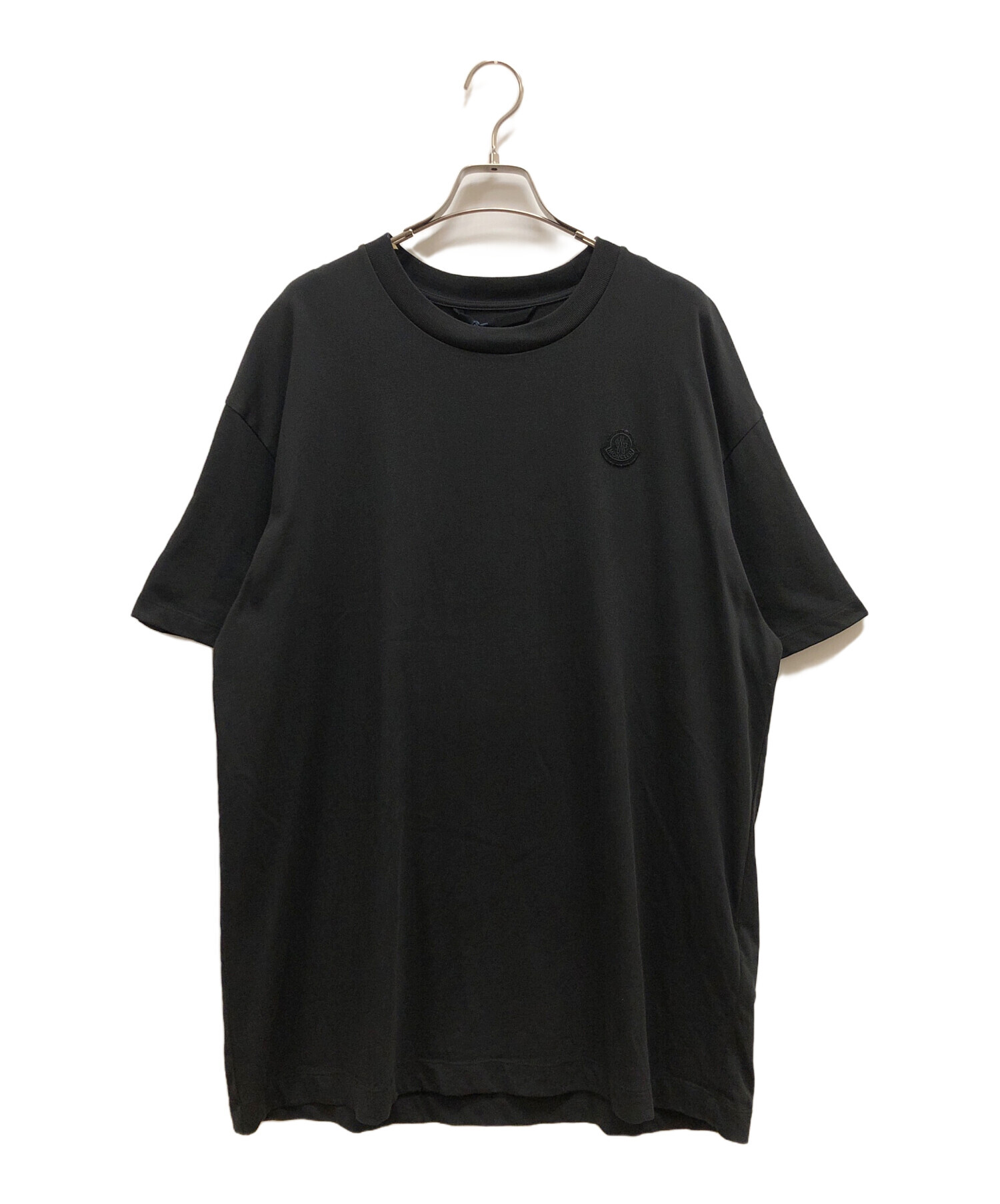 Moncler 黒 半袖チュニック 中古・古着通販】MONCLER (モンクレール) 半袖カットソー ブラック