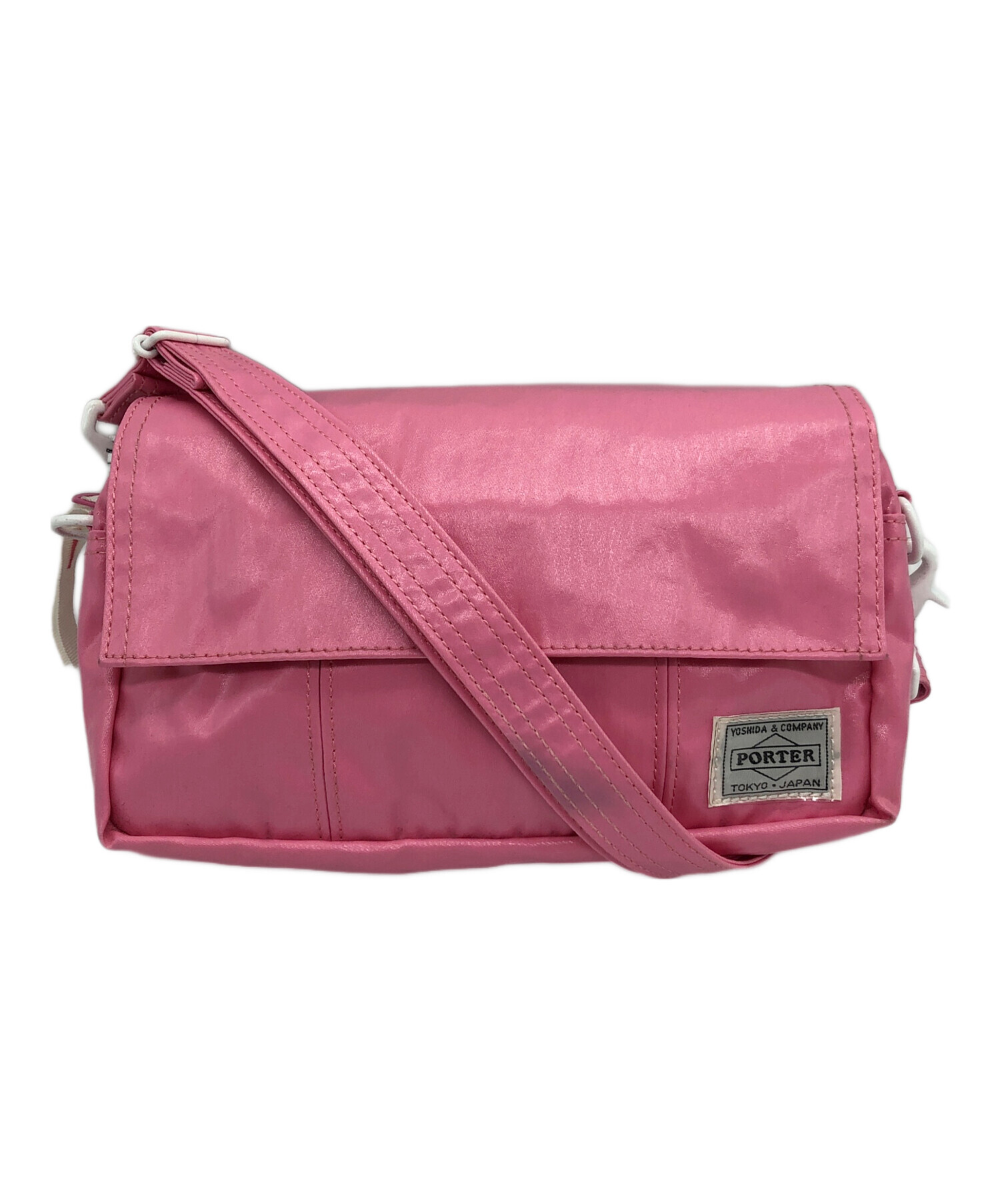 【レア】ポーター ボディバック ショルダーバッグ　ウエストバック　ピンク　レア 楽天市場】PORTER(ポーター)×ハローキティ 吉田かばん ピンク ナイロン