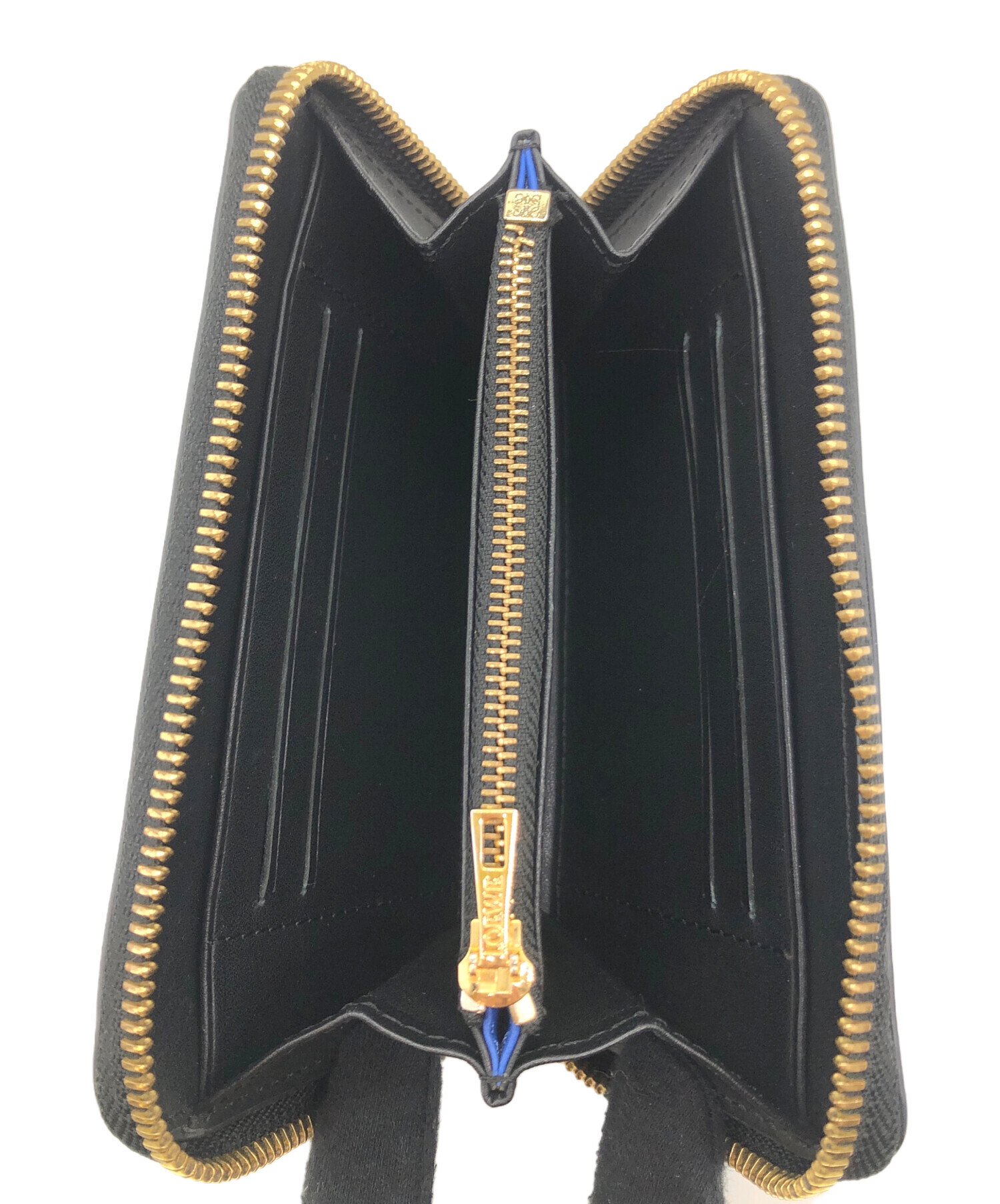 中古・古着通販】LOEWE (ロエベ) コンパクトウォレット ブラック