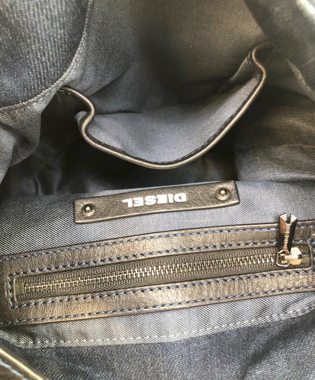 新品未使用◎ DIESEL 巾着型ショルダーバッグ 中古・古着通販】DIESEL (ディーゼル) 巾着ショルダーバッグ