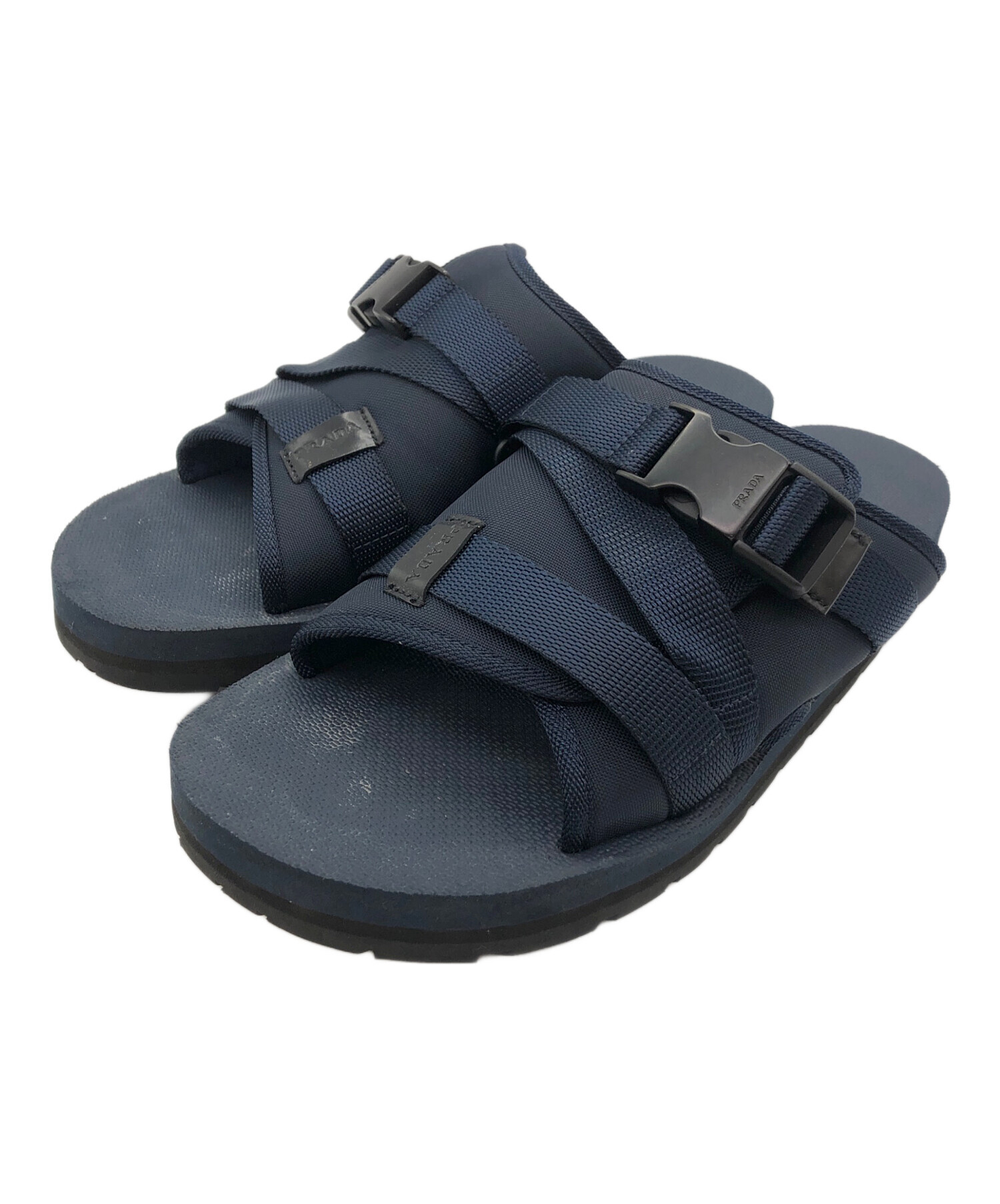 中古・古着通販】PRADA (プラダ) ナイロンスリングサンダル