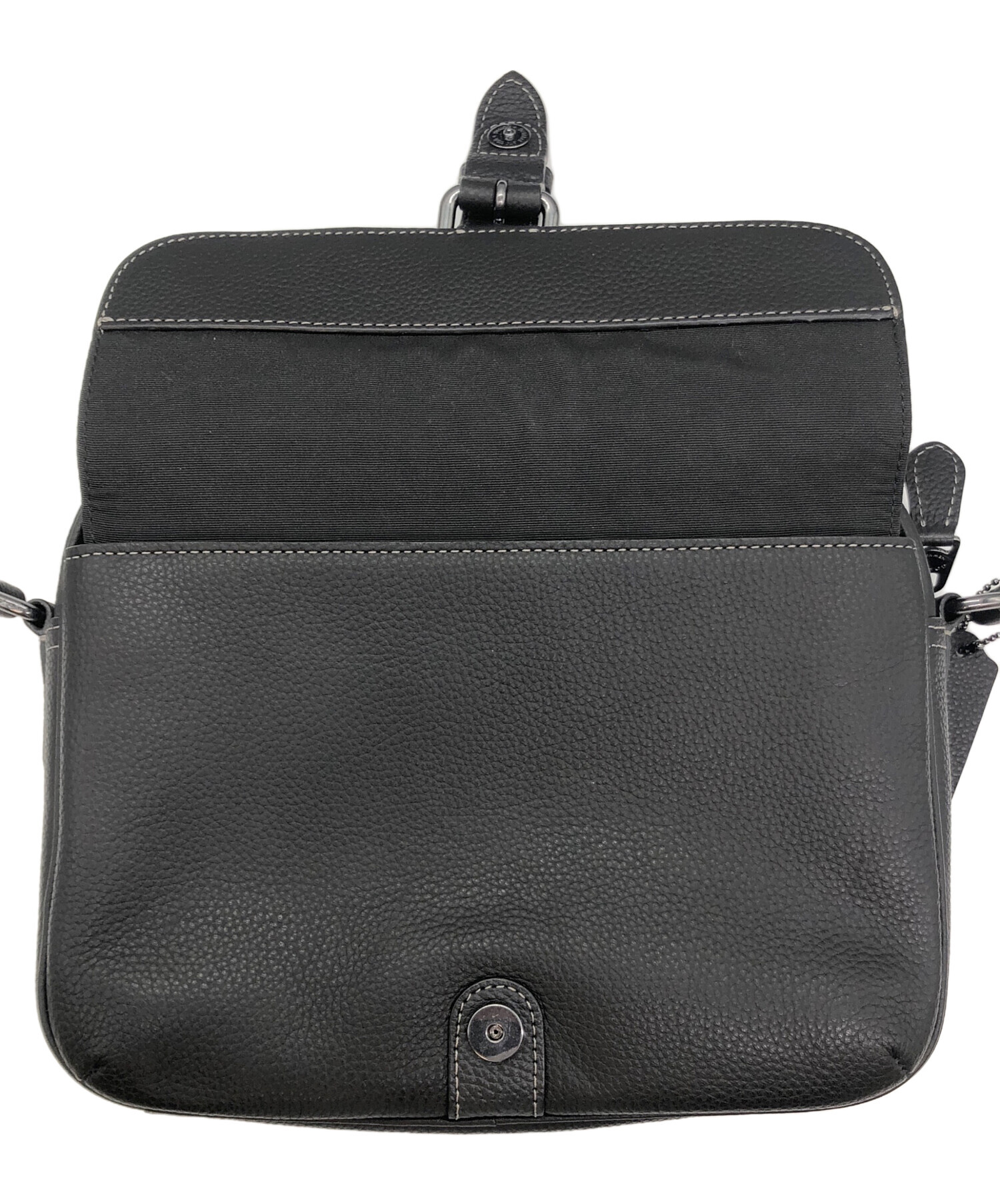 【未使用】COACH コーチ　ショルダーバッグ　ハドソン　クロスボディ　ブラック 中古・古着通販】COACH (コーチ) ハドソンクロスボディ ブラック