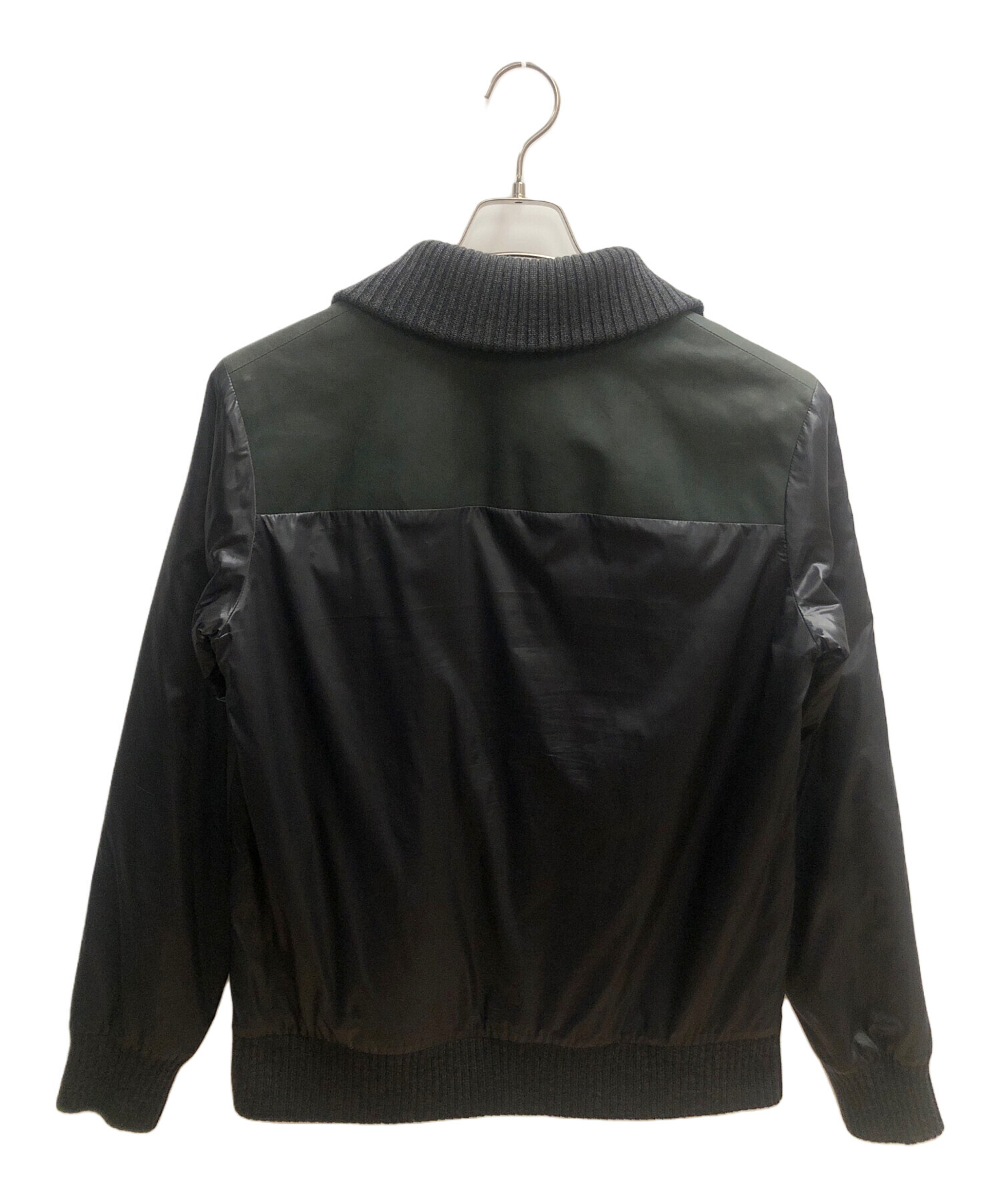 Paul Smithポールスミスジャケットレザー切り替え