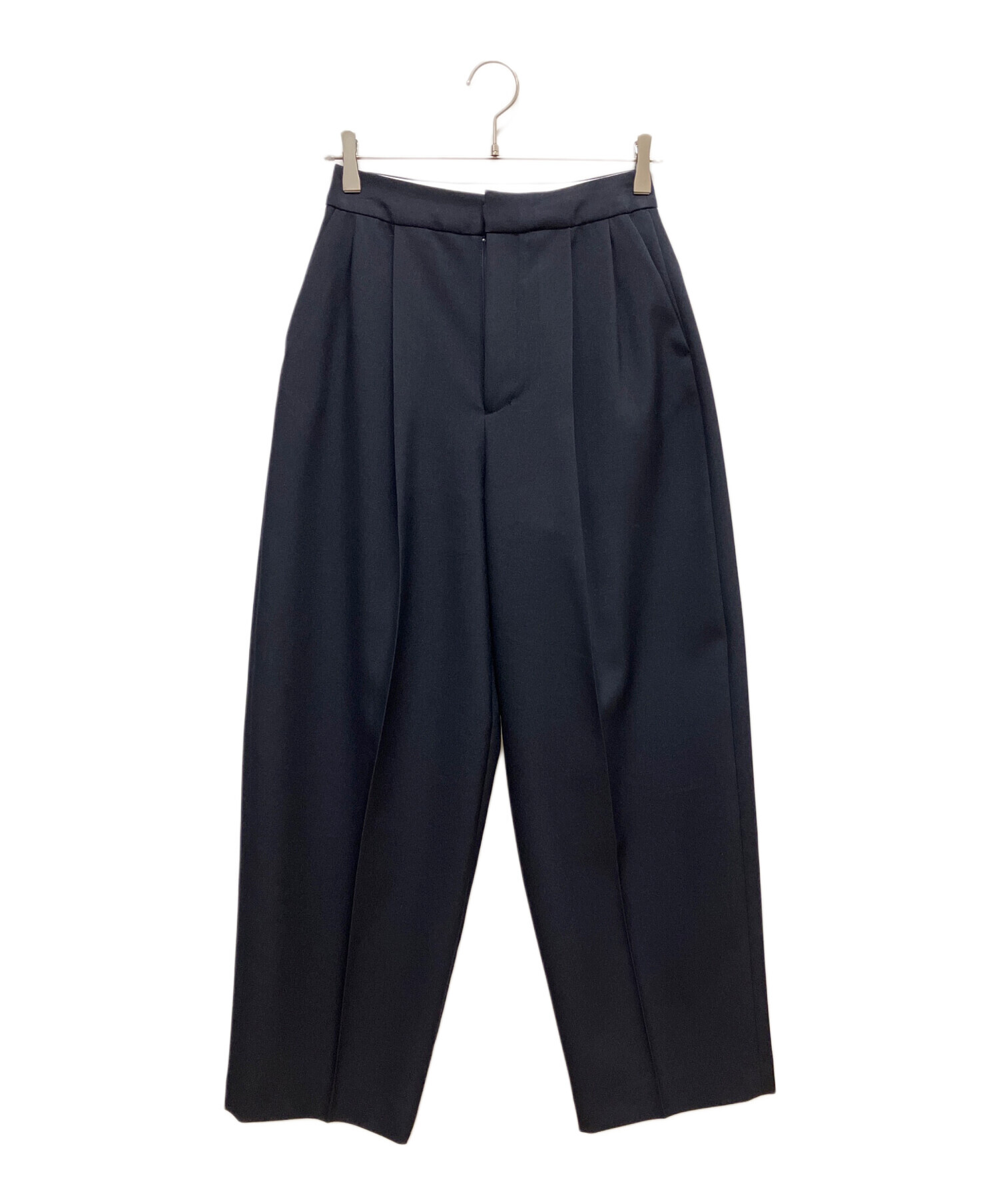 IIROT（イロット） 中古・古着通販】IIROT (イロット) Twill tuck Trousers（ツイルタック