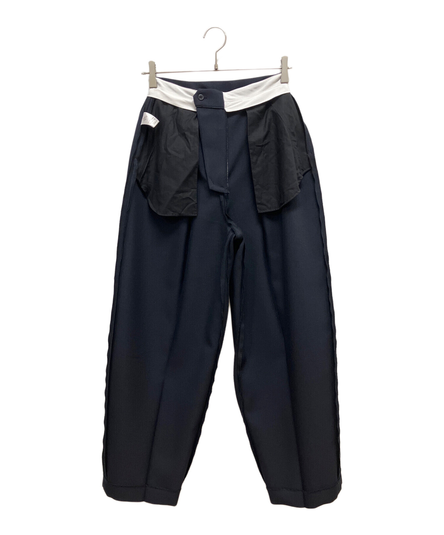 IIROT（イロット） 中古・古着通販】IIROT (イロット) Twill tuck Trousers（ツイルタック